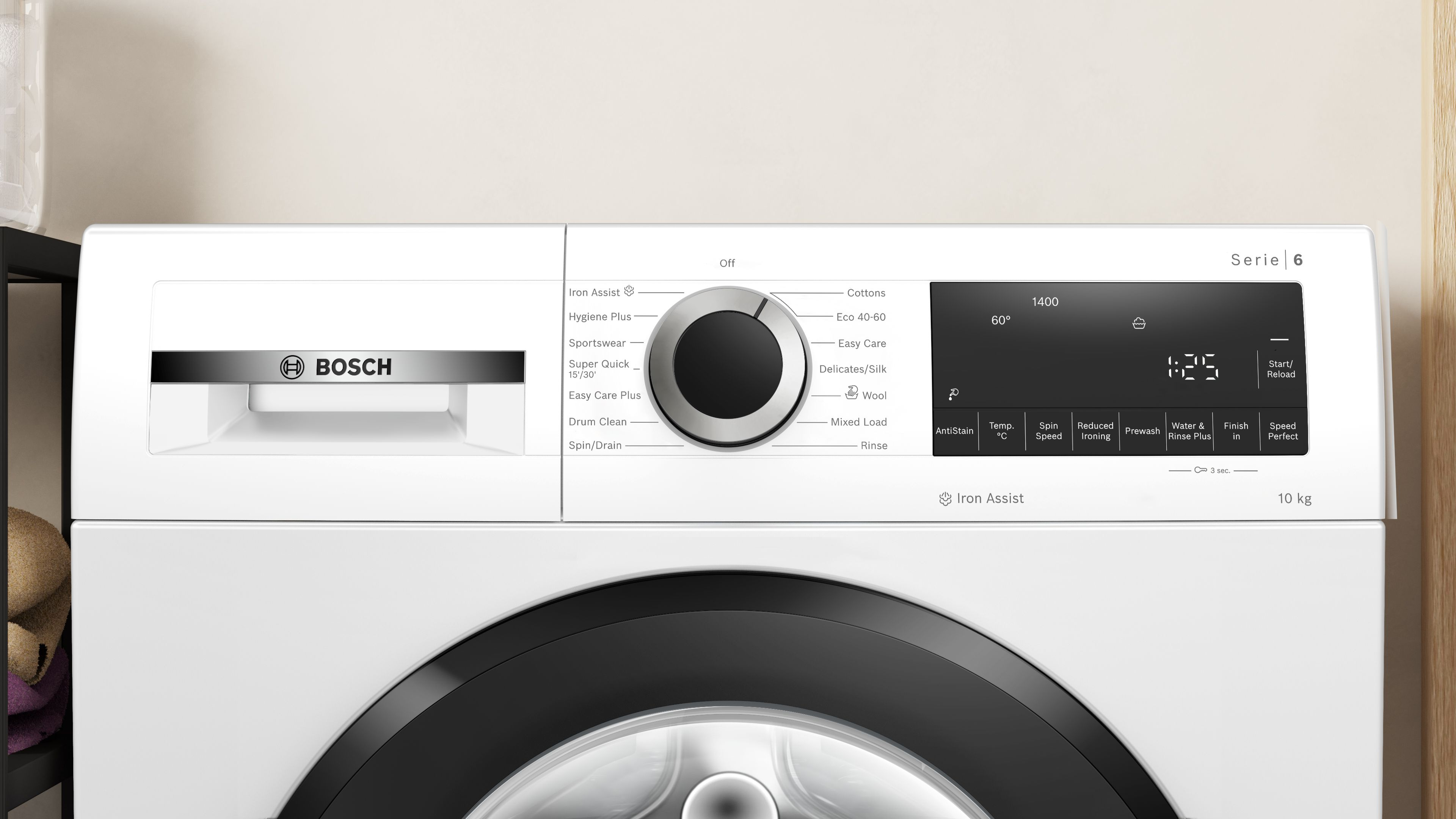 Bosch WGG254Z1GB 10kg 1400 Spin Washing Machine  thumbnail image
