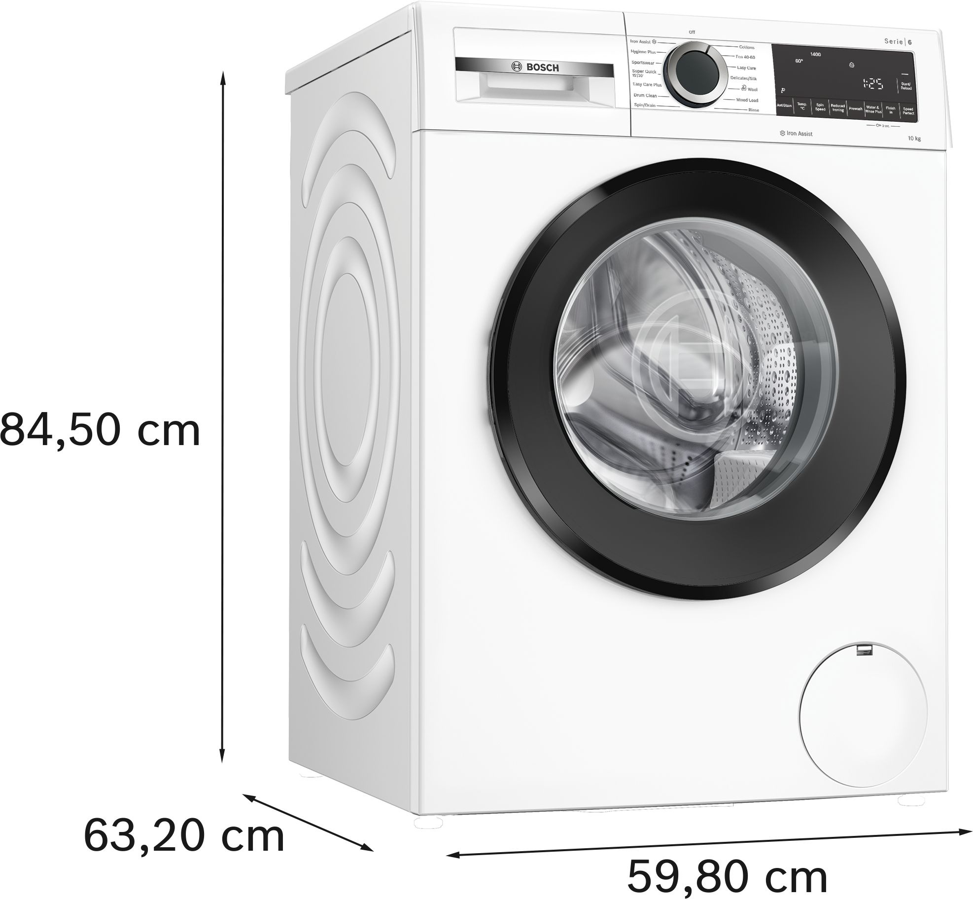 Bosch WGG254Z1GB 10kg 1400 Spin Washing Machine  thumbnail image
