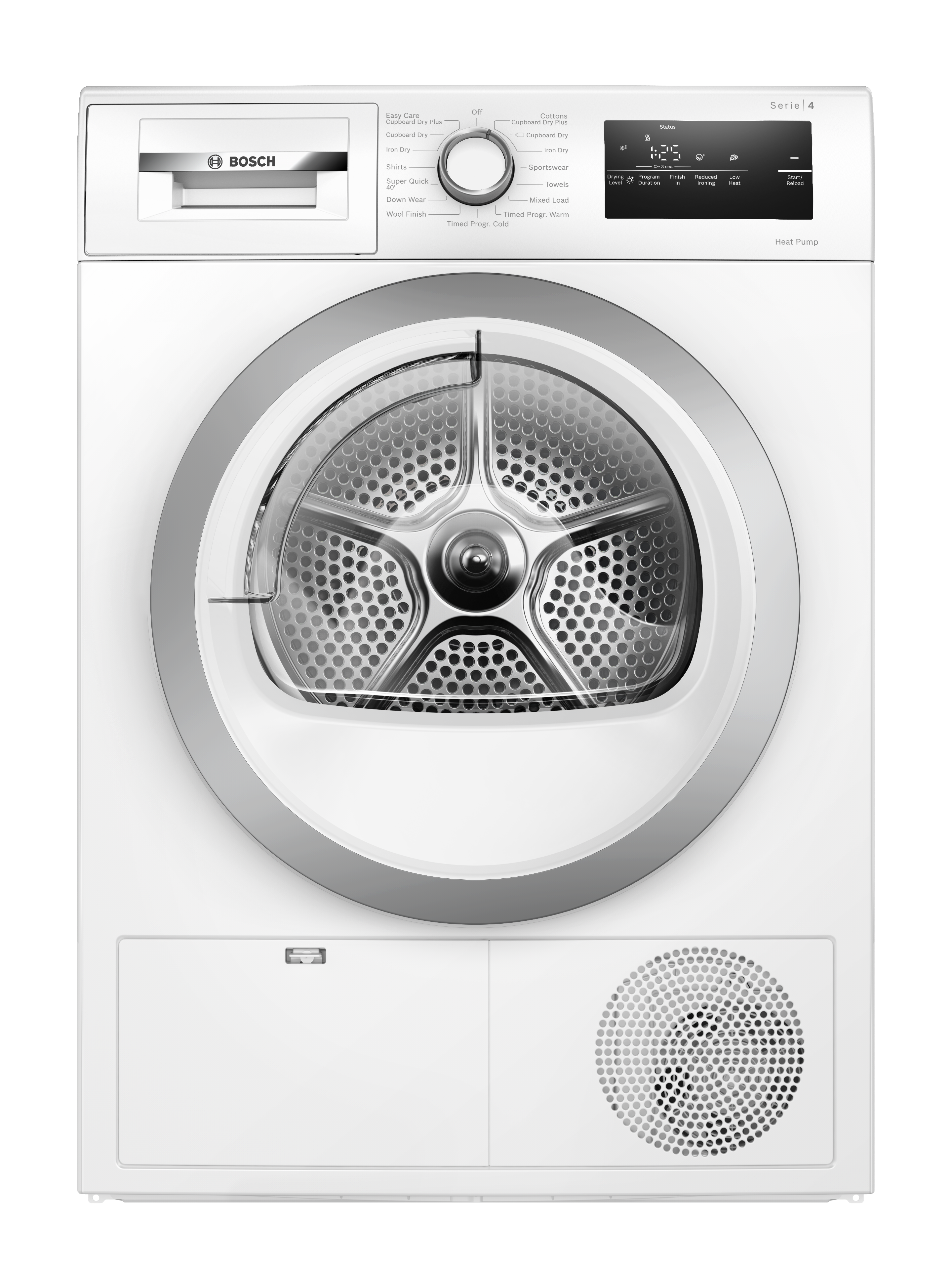 Bosch WTH85223GB 8kg Heat Pump Tumble Dryer - White thumbnail image