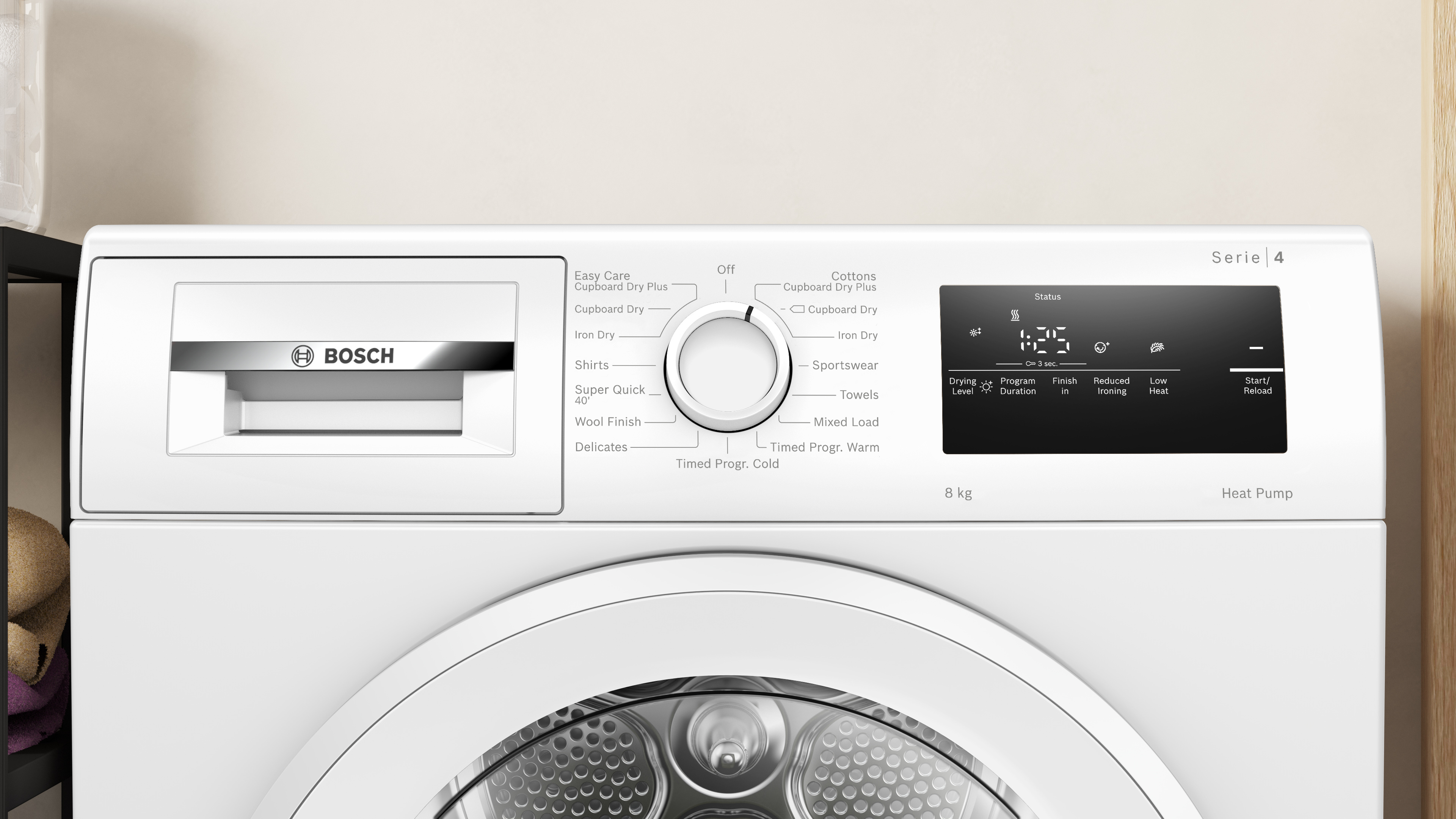 Bosch WTH85225GB 8kg Heat Pump Tumble Dryer thumbnail image