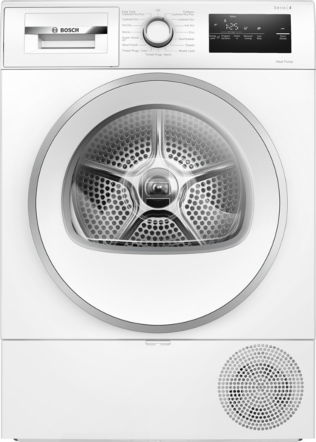 Bosch Series 4 WTH85226G 8kg Heat Pump Tumble Dryer - White thumbnail image