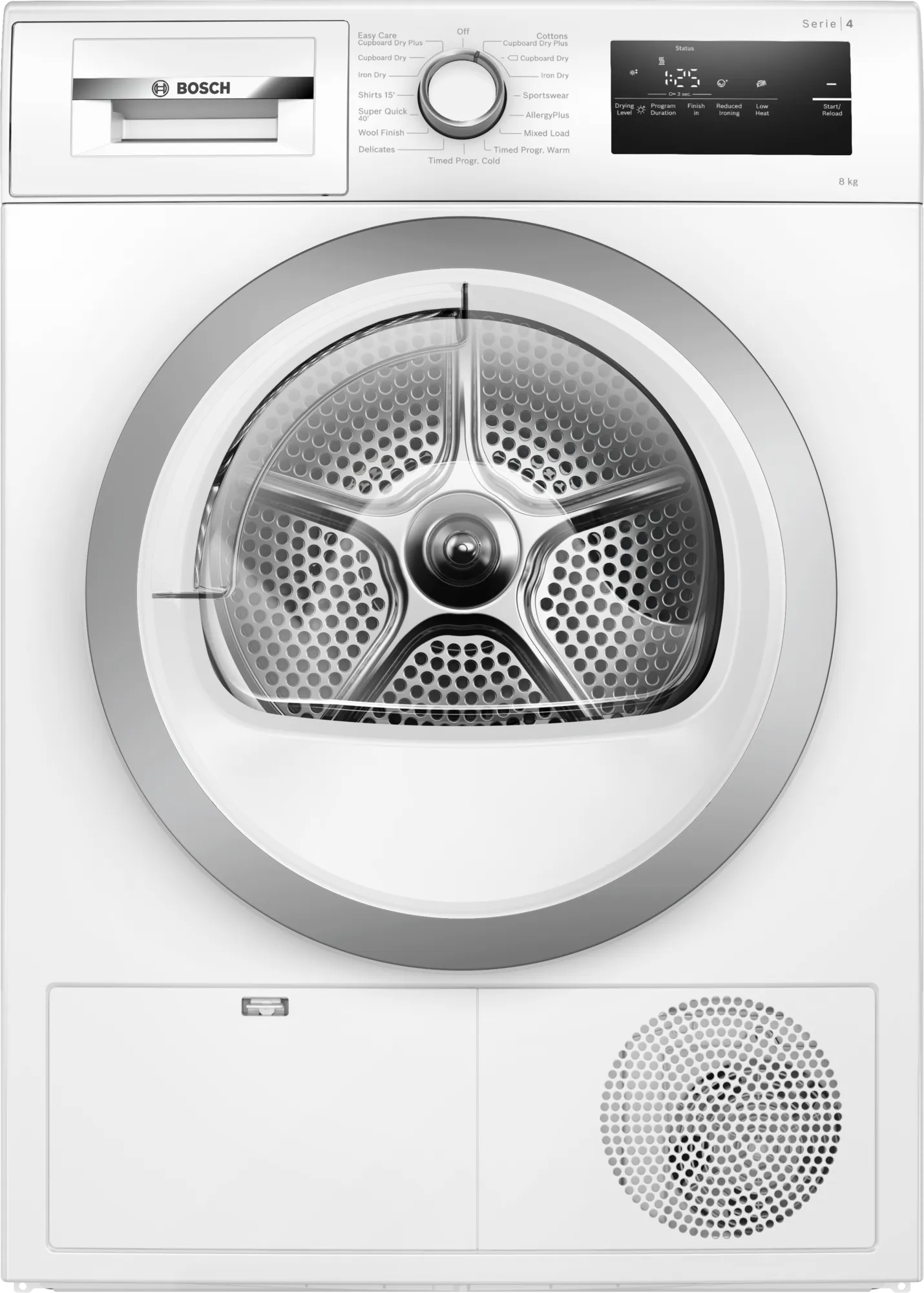 Bosch WTN83203GB 8kg Condenser Tumble Dryer - White thumbnail image