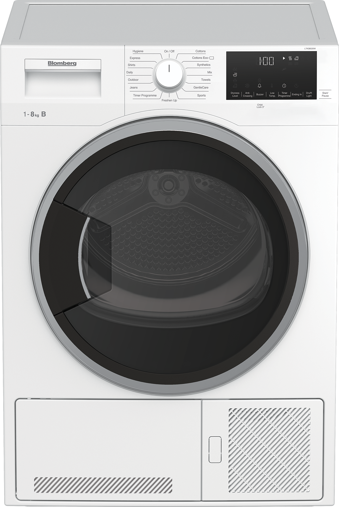 Blomberg LTK38020W 8kg Condenser Tumble Dryer ( 3 Year Guarantee ) thumbnail image