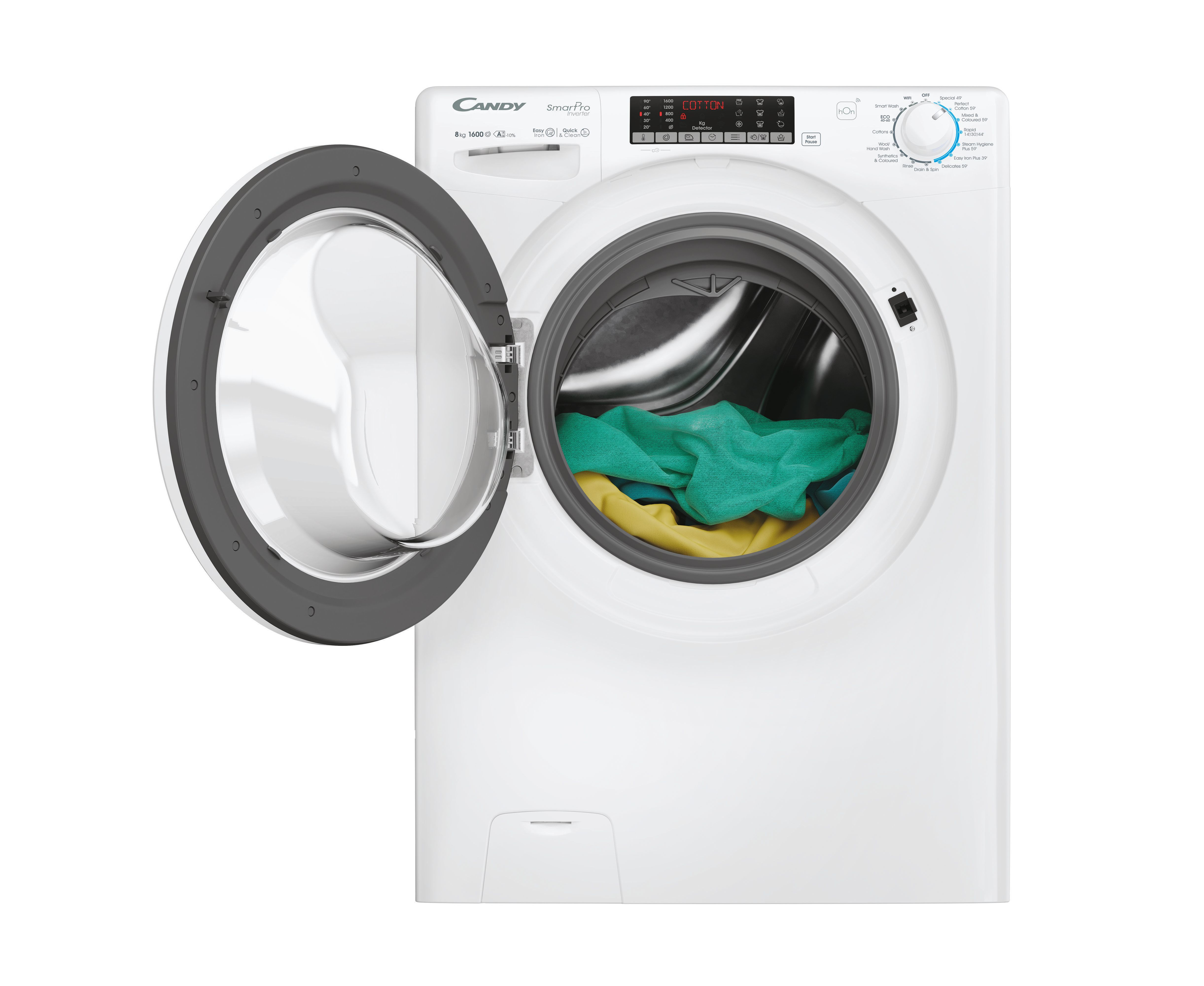 Candy CSO 686TWM6-80 8kg 1600 Spin Washing Machine – White thumbnail image