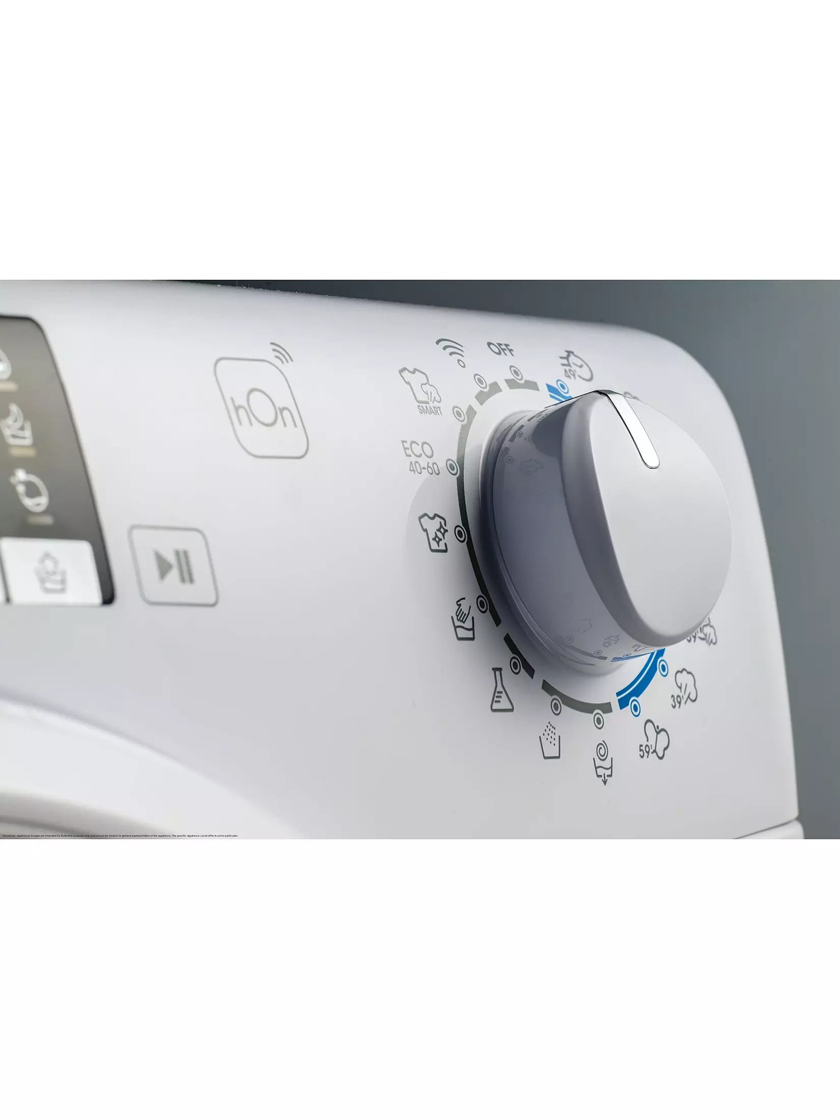 Candy CSO 696TWM6-80 Pro Inverter 9kg, 1600 Spin Washing Machine - White thumbnail image