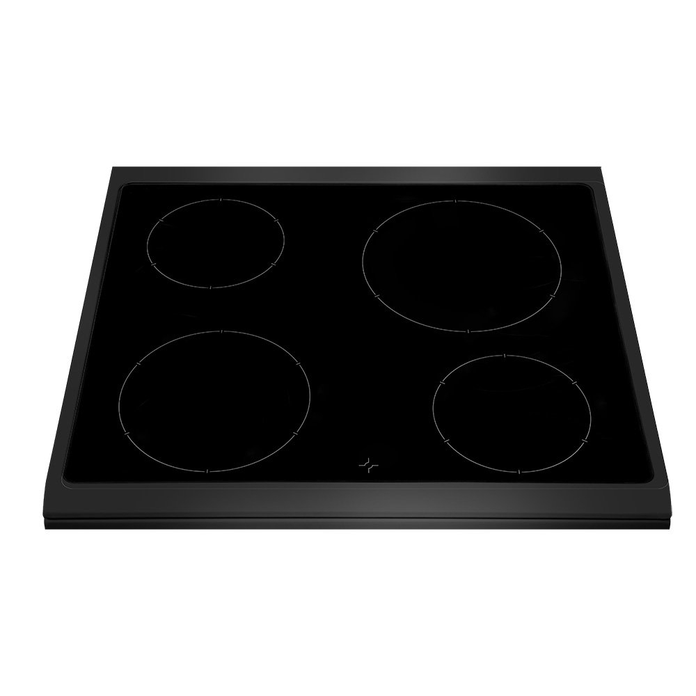 CDA CFC631BL 60cm Double Oven Electric Cooker with Ceramic Hob - Black thumbnail image