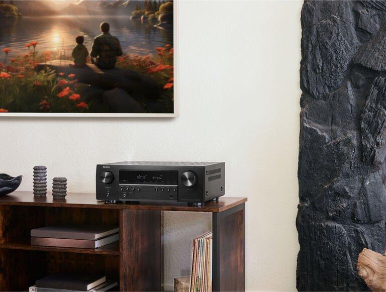Denon AVRS670HBKE2GB 8K AV Receiver with HEOS&reg; Built-in - Black thumbnail image