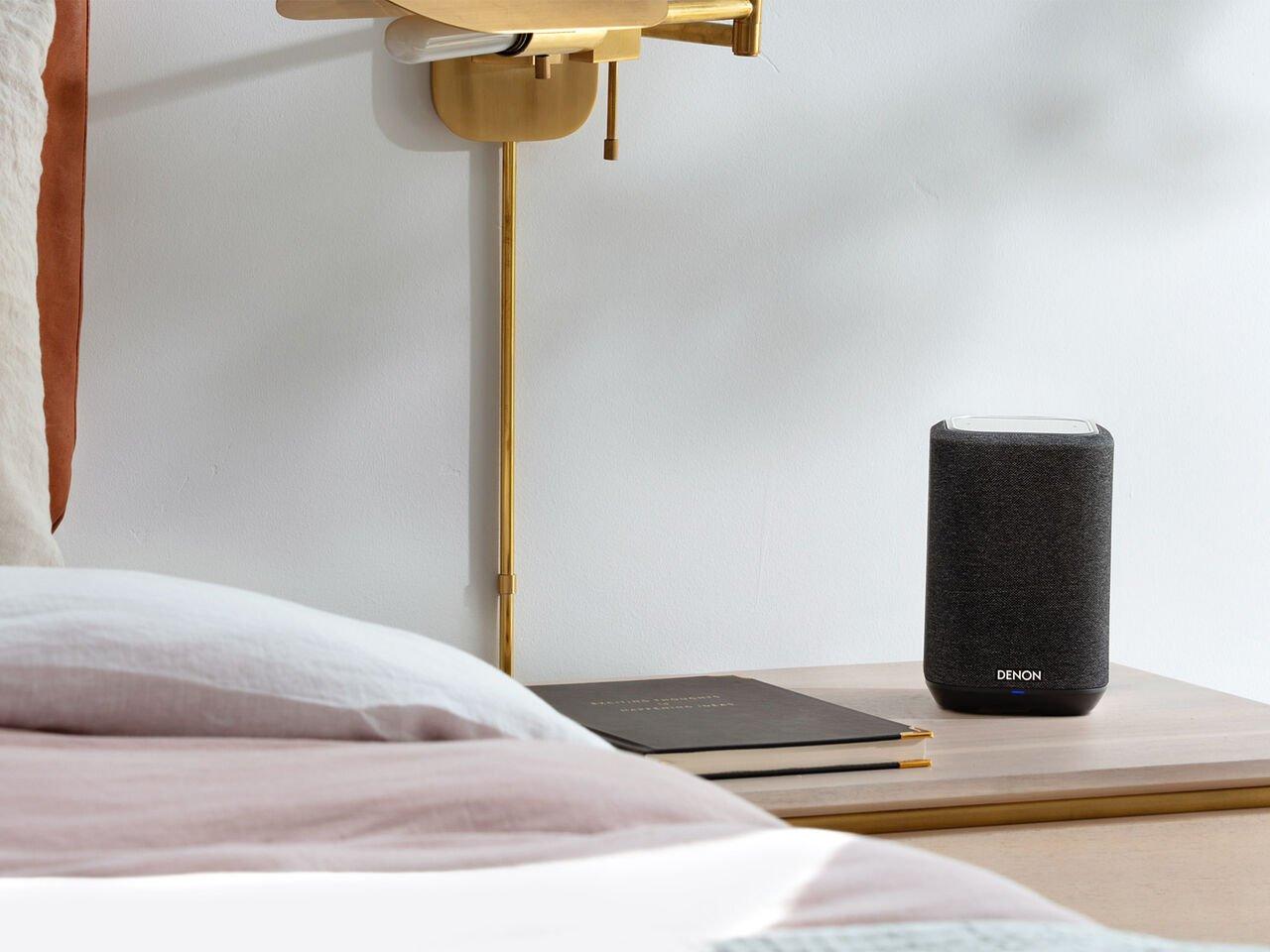 Denon 150BKE2GB Wireless Smart Speaker - Black thumbnail image