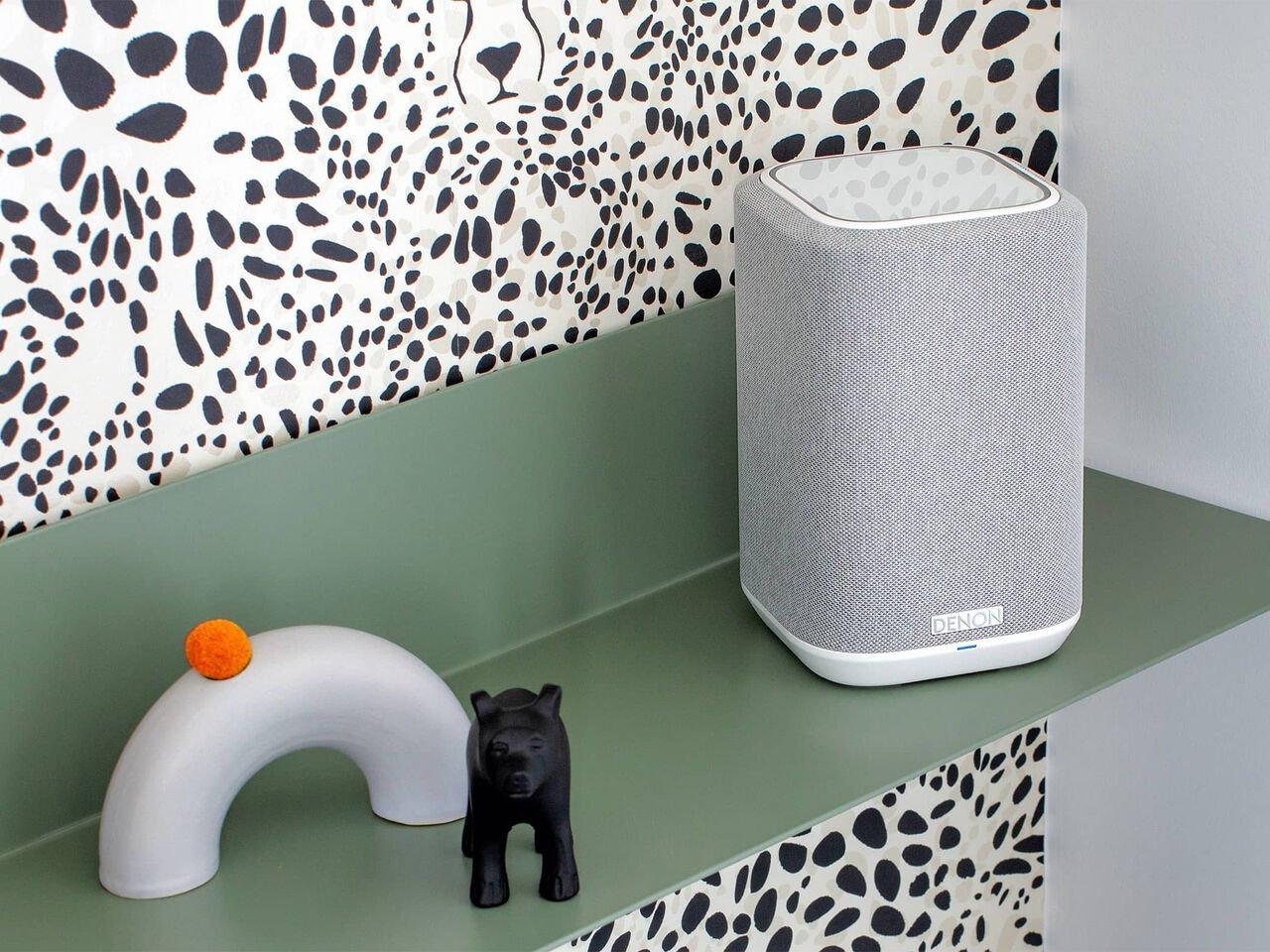 Denon Home 150WTE2GB  Wireless Smart Speaker/Home Theatre - White thumbnail image