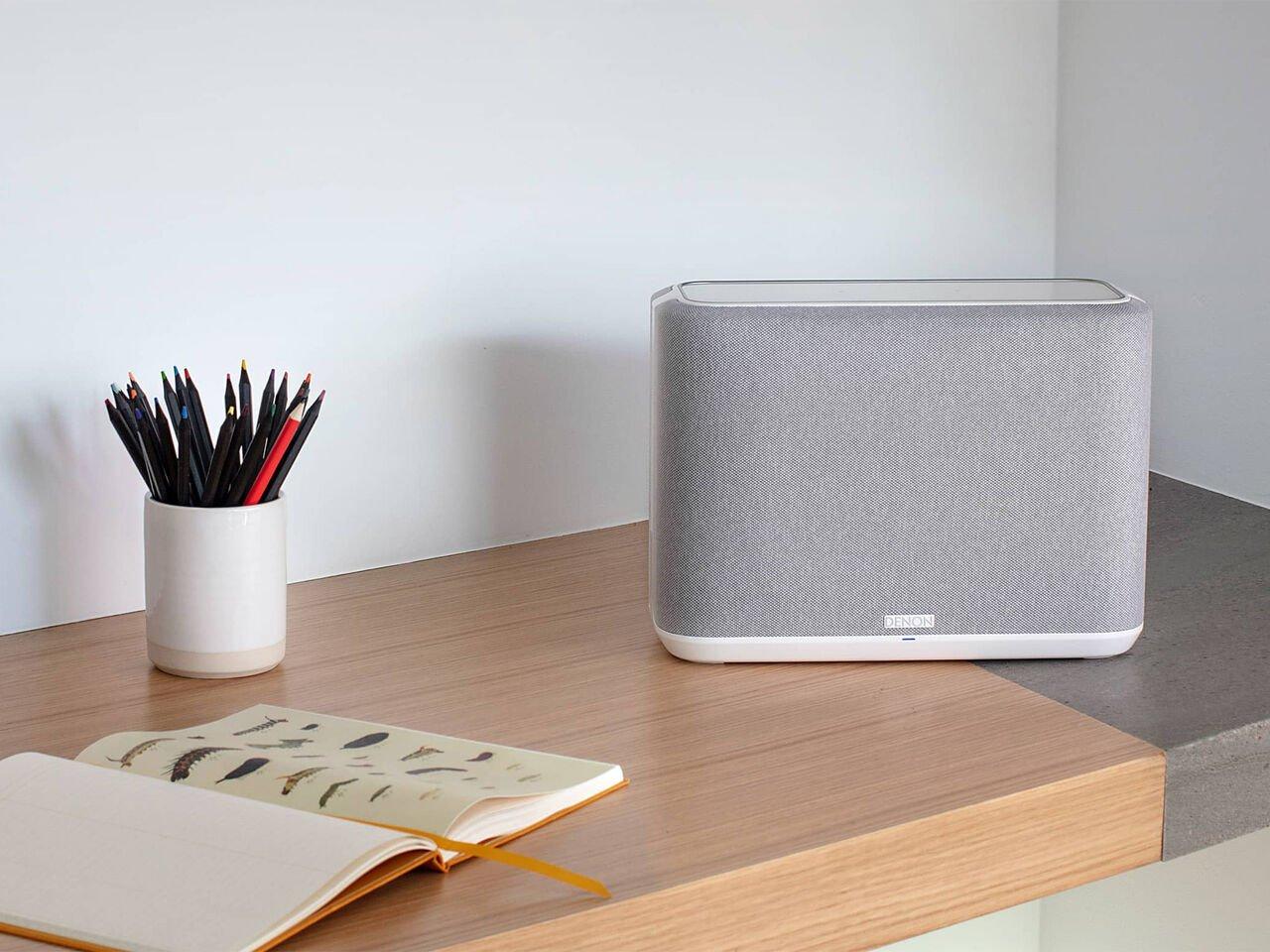 Denon Home 250WTE2GB Wireless Smart Speaker/Home Theatre - White thumbnail image