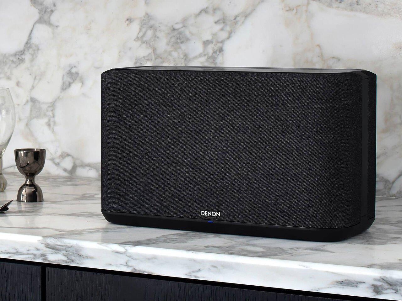 One Only - Denon Home 350BKE2GB Wireless Smart Speaker/Home Theatre - Black - Display Model Only thumbnail image