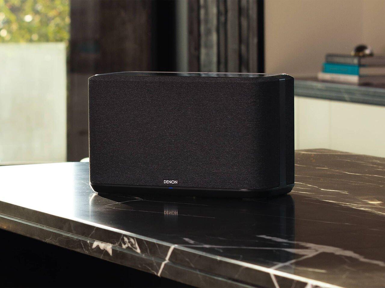One Only - Denon Home 350BKE2GB Wireless Smart Speaker/Home Theatre - Black - Display Model Only thumbnail image