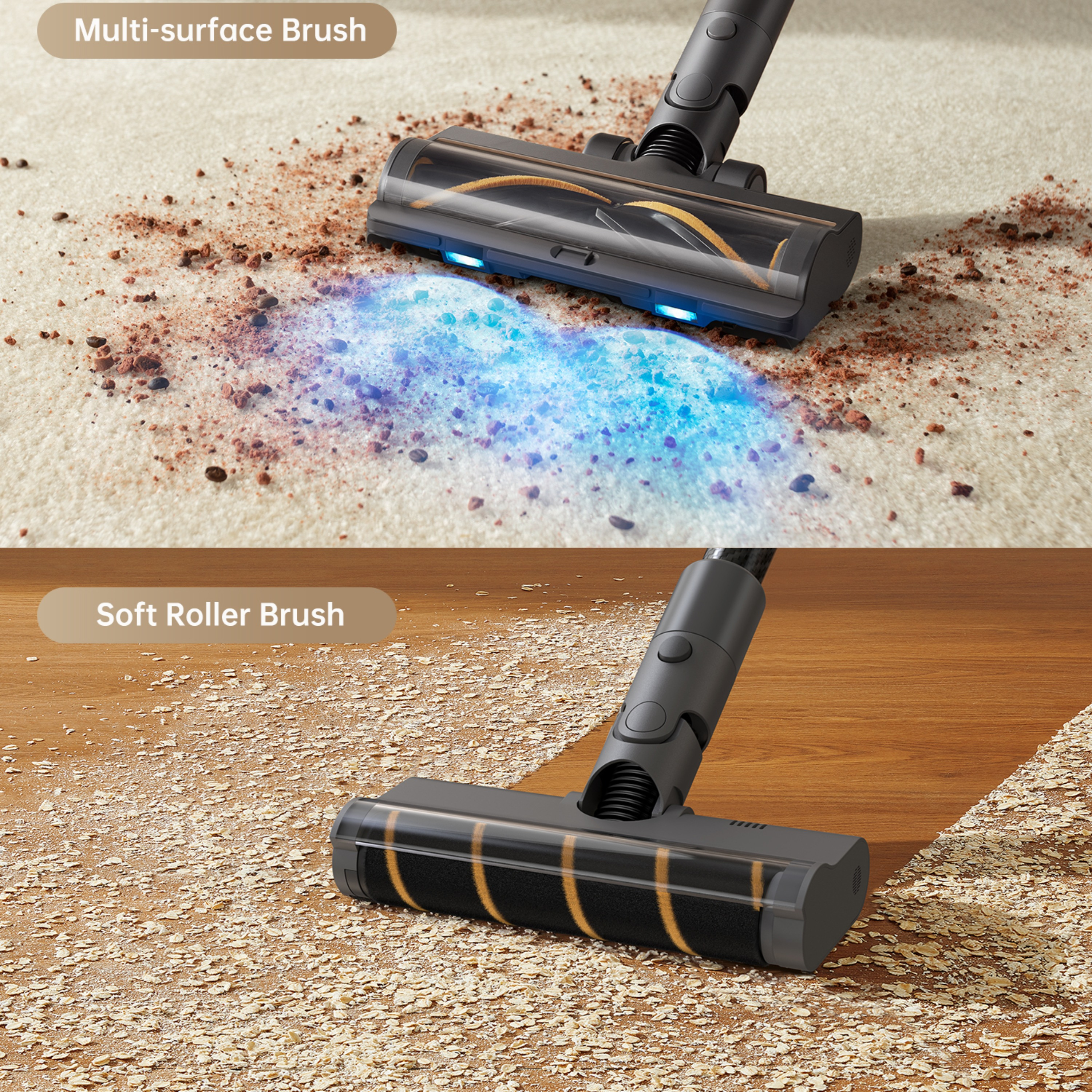 Dreame DRMVTV97A R20 Cordless Stick Vacuum - 90 Minutes Run Time - Grey thumbnail image