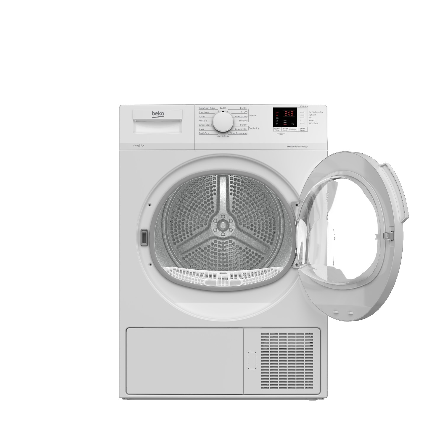 Beko DTLP81141W 8kg Heat Pump Tumble Dryer - White thumbnail image