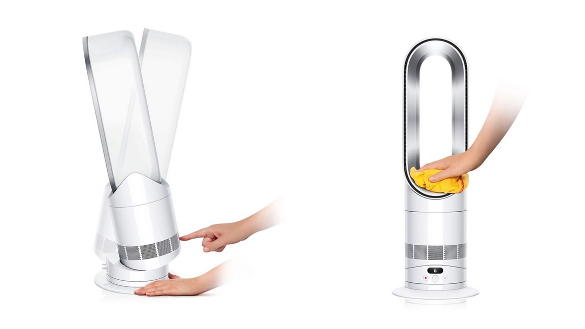 Dyson 330HF1 Hot+Cool Remote Link Pre-heat heater and Cooling Fan thumbnail image