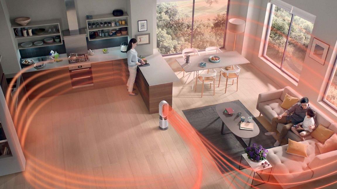 Dyson Purifier Hot+Cool&trade; Gen1 HP10 machine purifying fan heater thumbnail image