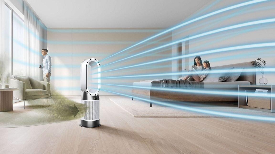 Dyson Purifier Hot+Cool&trade; Gen1 HP10 machine purifying fan heater thumbnail image