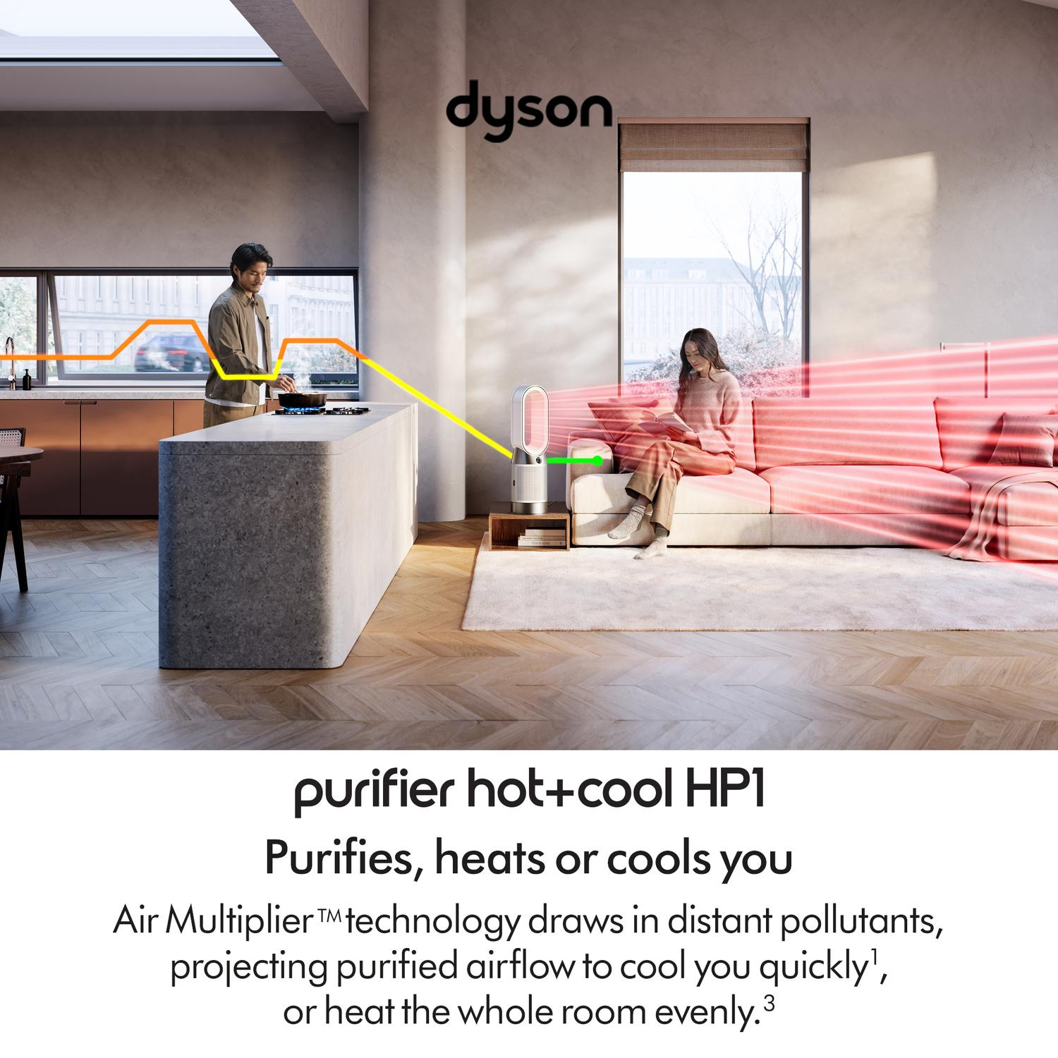 Dyson HP11 Hot & Cool Purifier - White thumbnail image