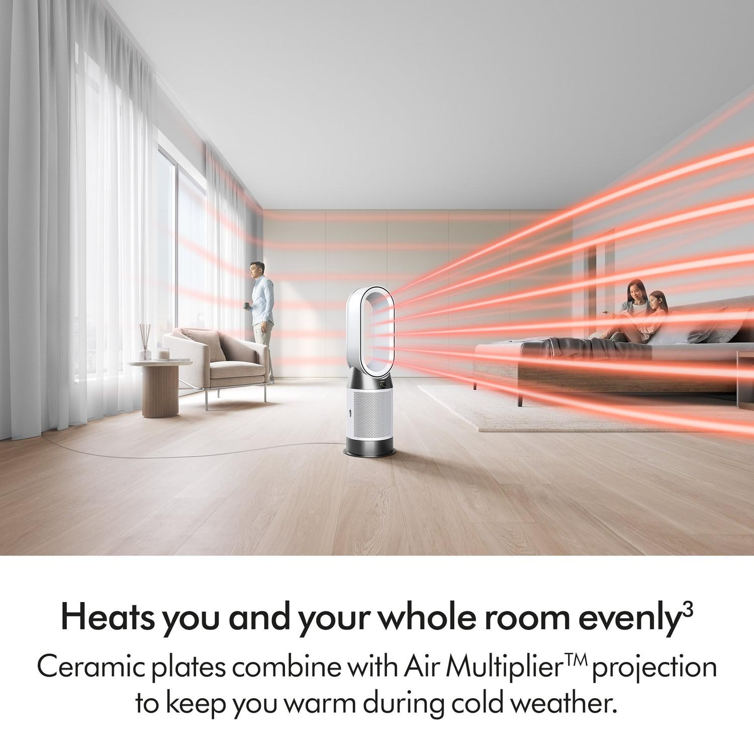 Dyson HP11 Hot & Cool Purifier - White thumbnail image