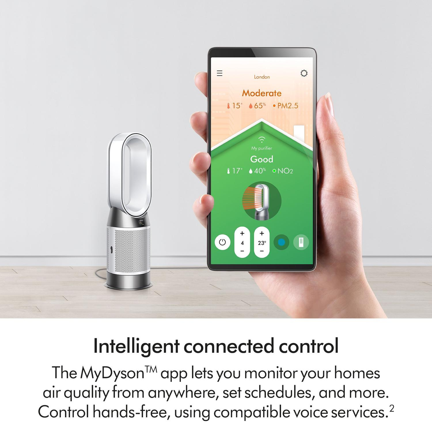 Dyson HP11 Hot & Cool Purifier - White thumbnail image