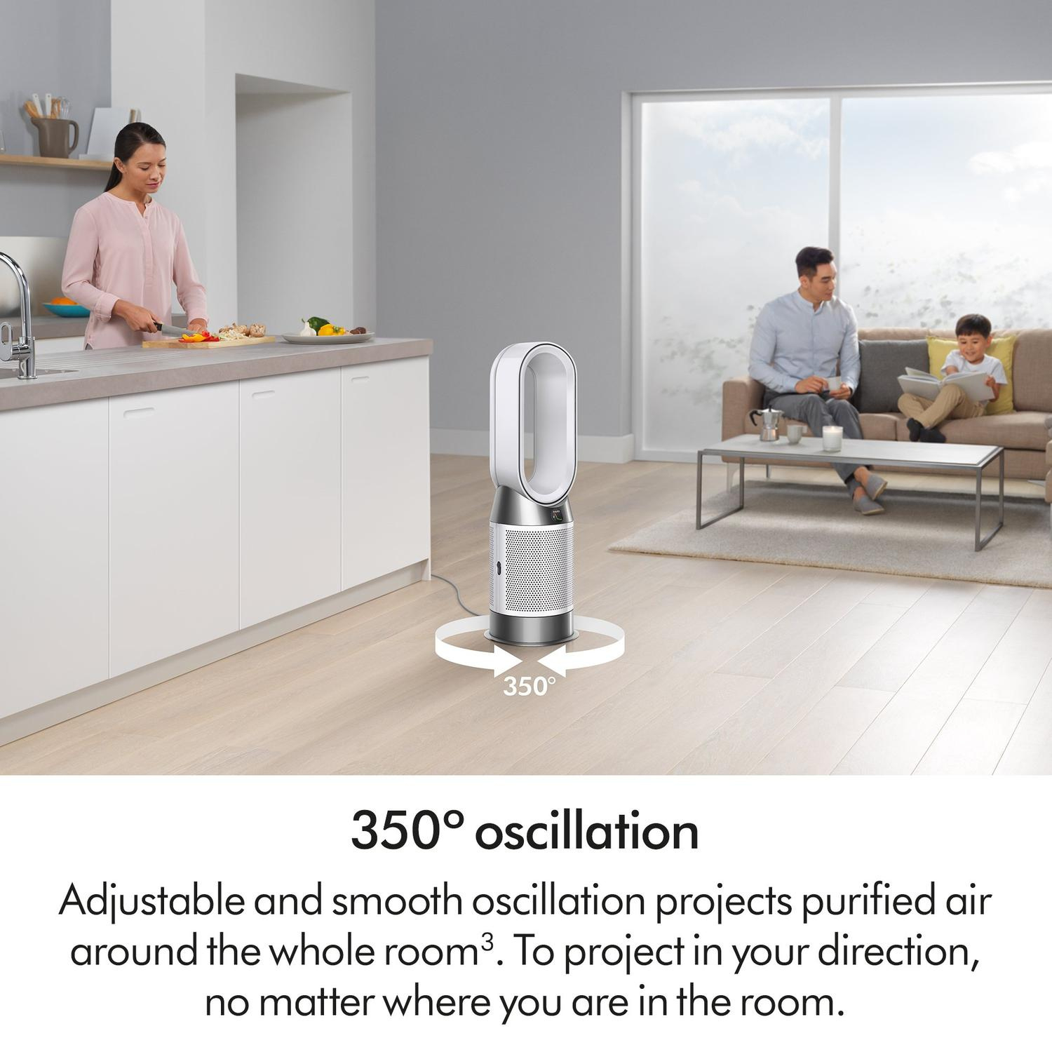 Dyson HP11 Hot & Cool Purifier - White thumbnail image