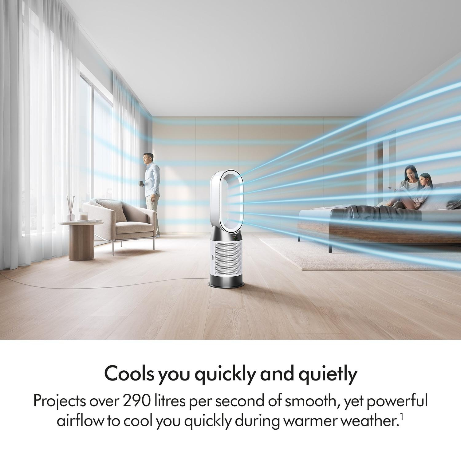 Dyson HP11 Hot & Cool Purifier - White thumbnail image