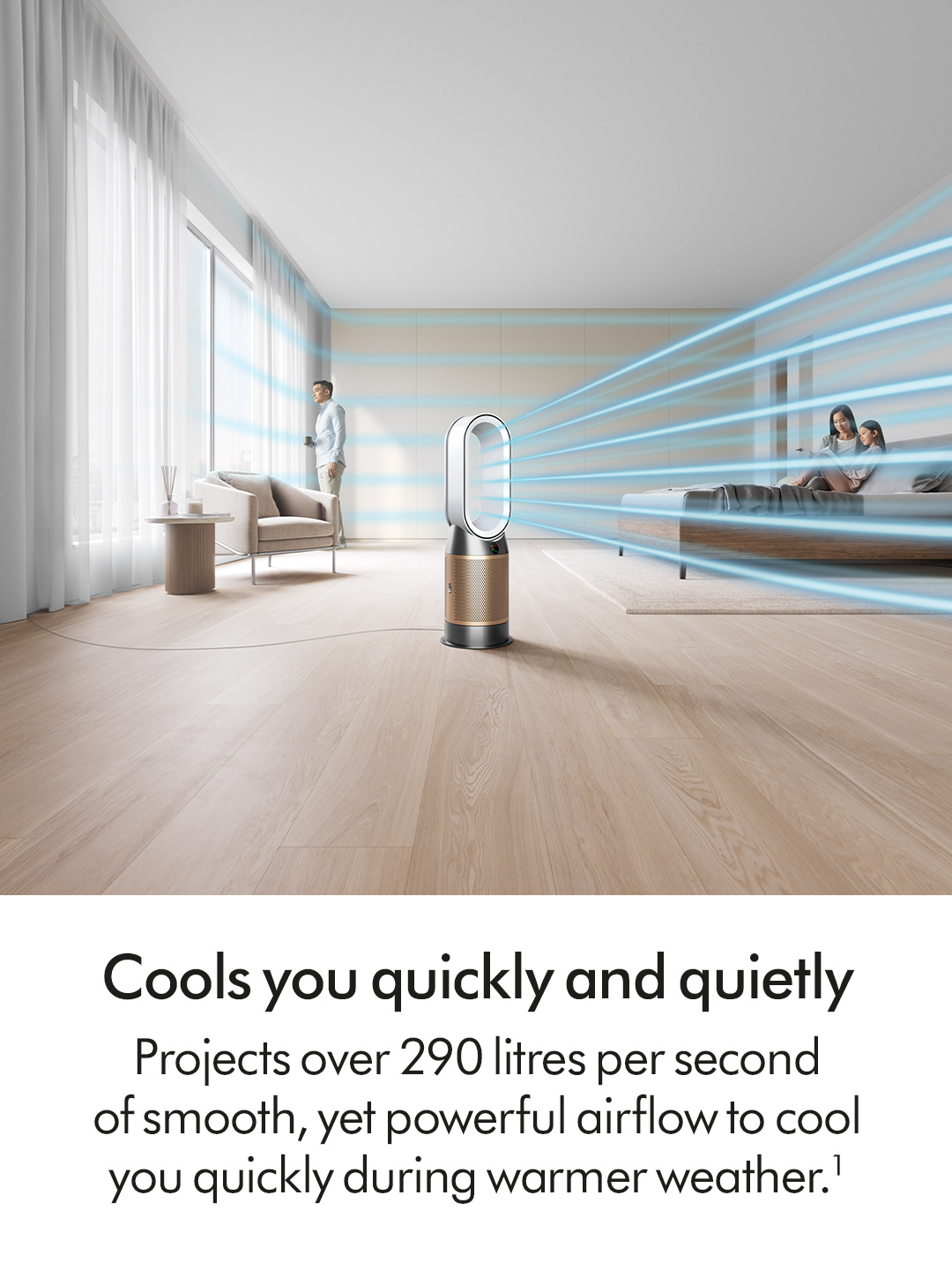 Dyson HP12 (544557-01) Purifier De-NOx - White/Gold thumbnail image