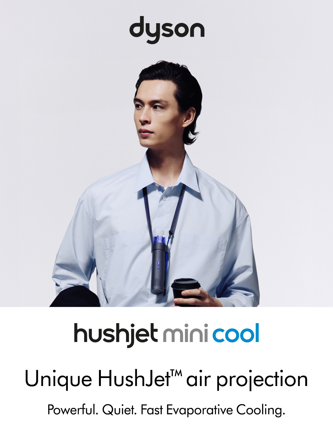 Dyson PF01-CO HushJetTM Mini Cool - Cobalt/Ink thumbnail image
