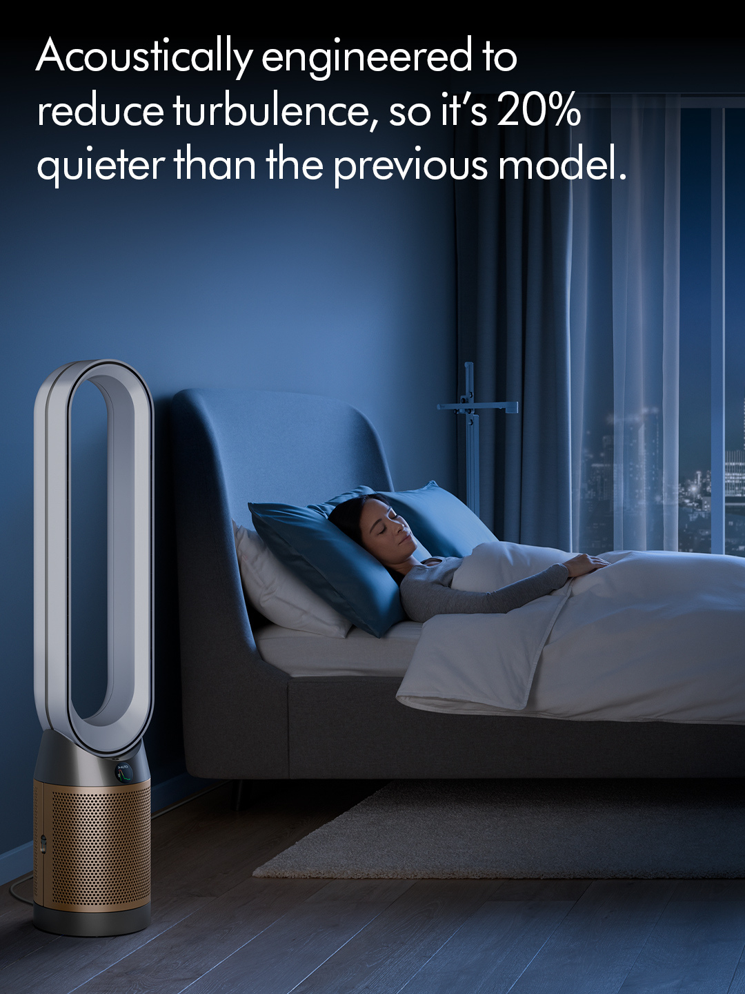 Dyson TP09-2024 HEPA Cool&trade; Formaldehyde Purifying Fan - White thumbnail image