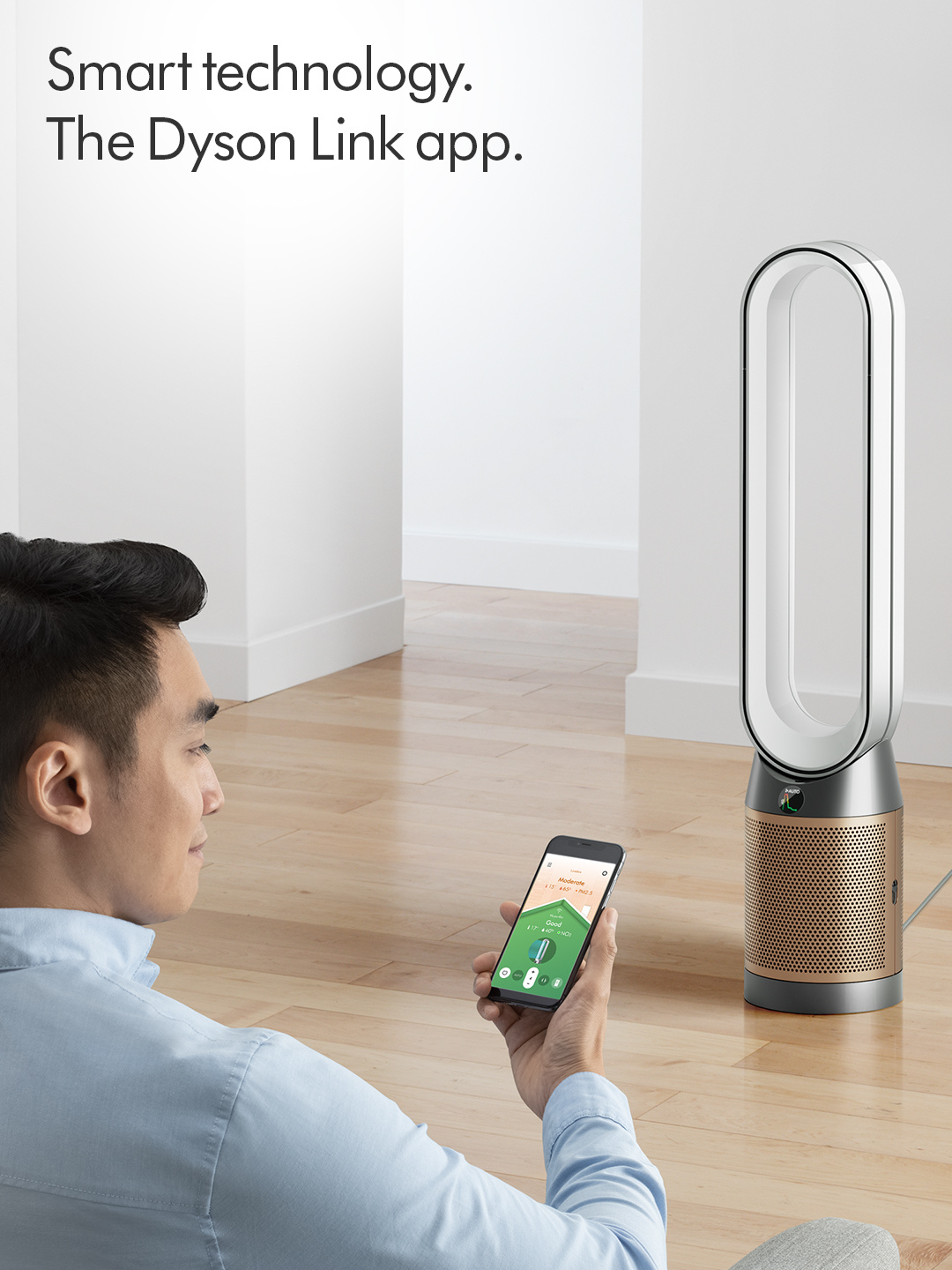 Dyson TP09-2024 HEPA Cool&trade; Formaldehyde Purifying Fan - White thumbnail image