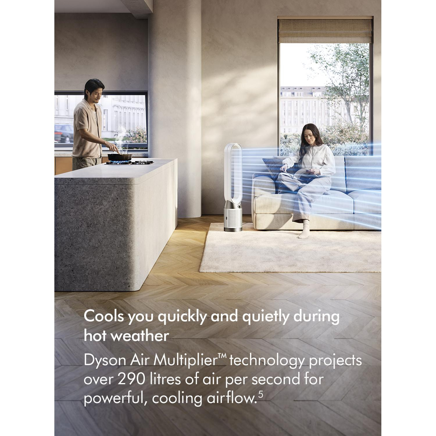 Dyson TP11 Cool PC1 Purifier - White thumbnail image