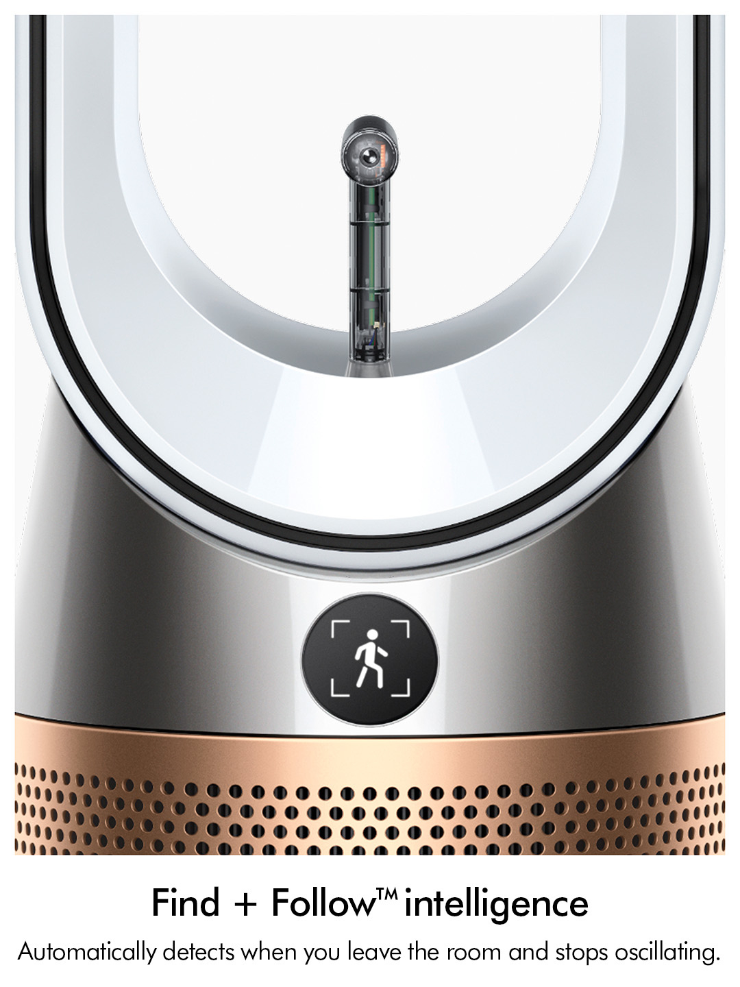 Dyson TP14 (491371-01) Purifier Fan - White/Gold thumbnail image