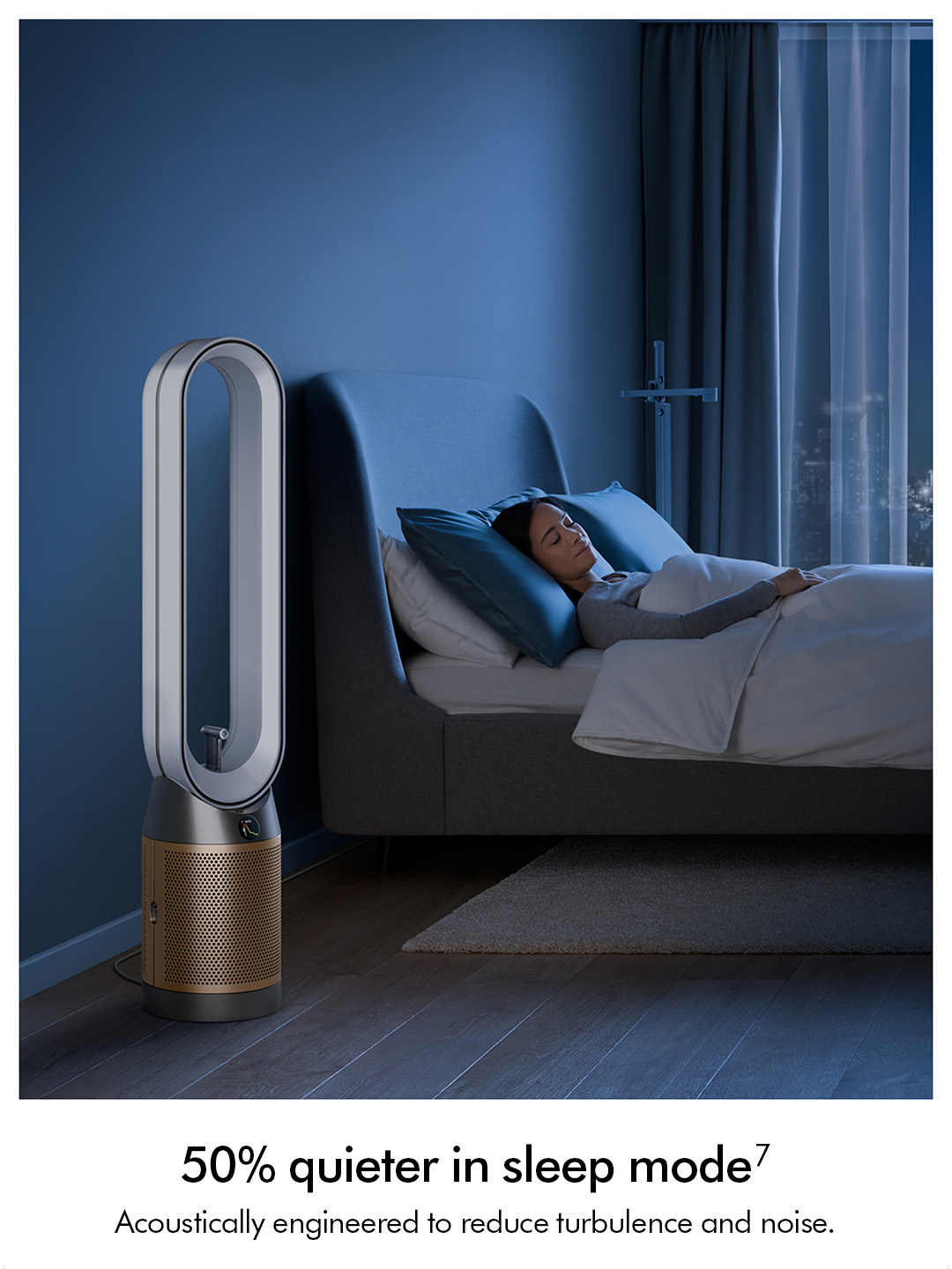Dyson TP14 (491371-01) Purifier Fan - White/Gold thumbnail image