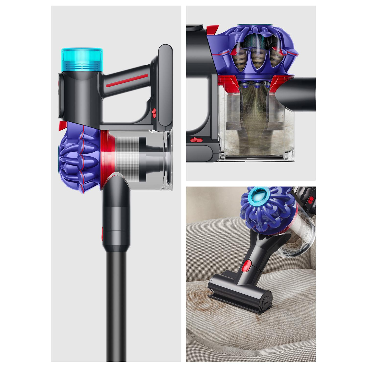 Dyson V10KONICAL Cordless Vacuum - 60 Minutes Run Time - Vinca/Black thumbnail image