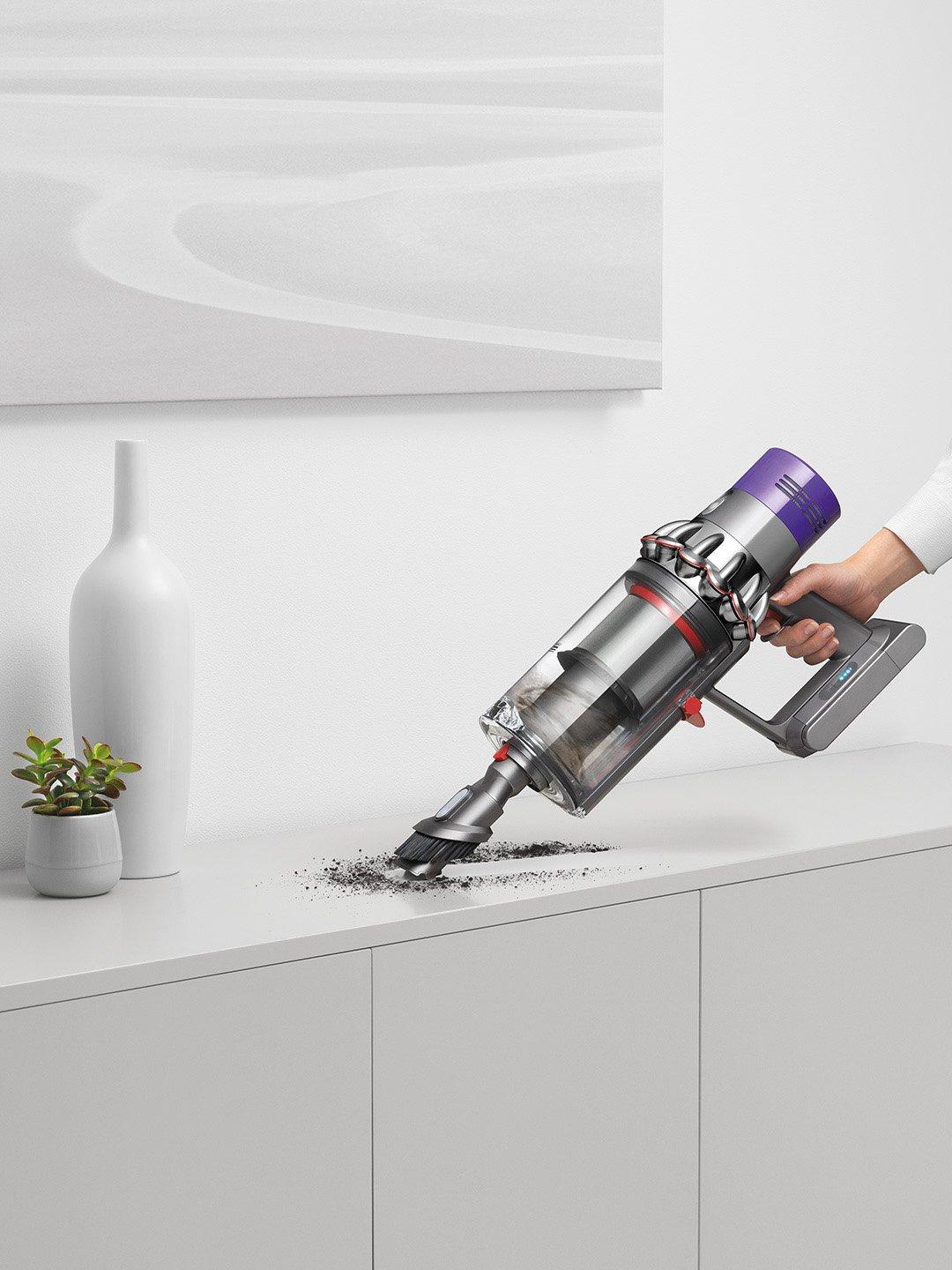 Dyson V10TOTALCLEAN Stick Vacuum Cleaner - 60 Minutes Run Time - Nickel/Black thumbnail image