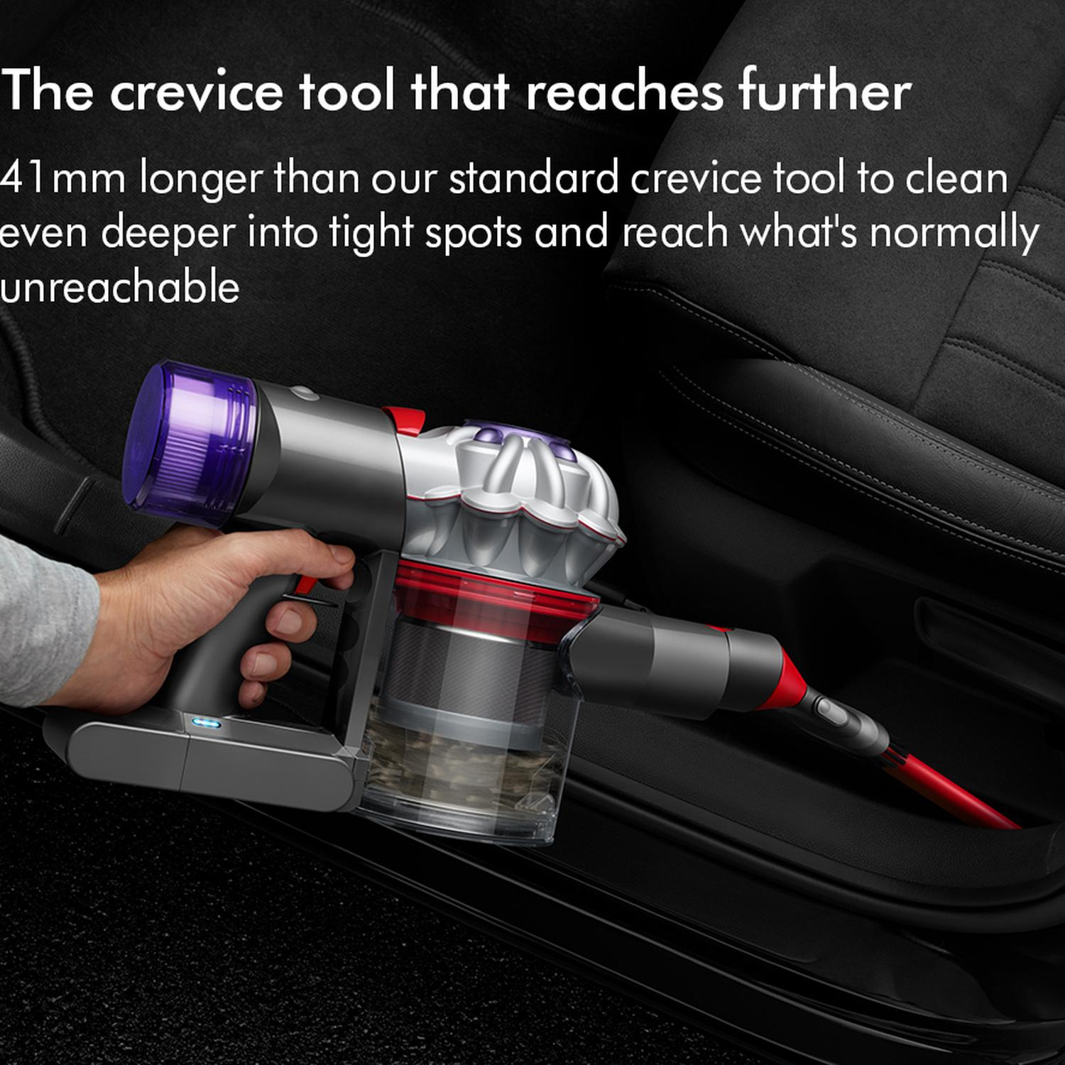 Dyson V12-2023KIT Detect Slim Absolute Cordless Vacuum Cleaner with Cleaning Accessory Kit - 60 Minutes Run Time - Yellow/Nickel thumbnail image