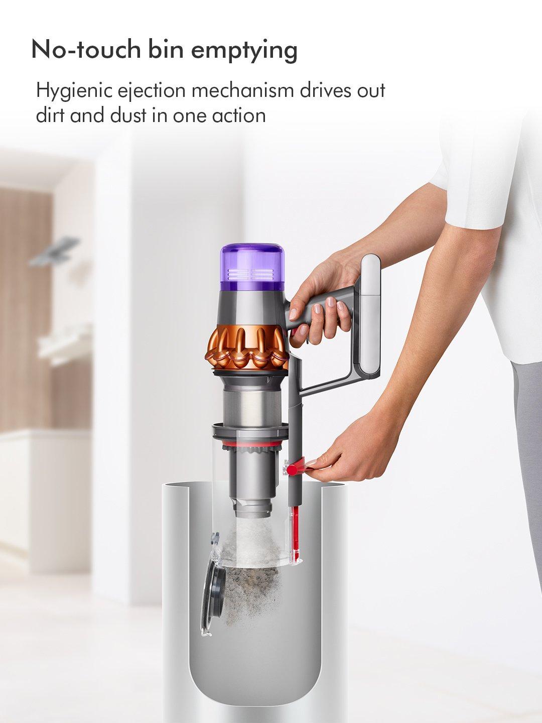 Dyson V15-2024 Cordless Vacuum - 60 Minutes Run Time - Yellow/Nickel thumbnail image