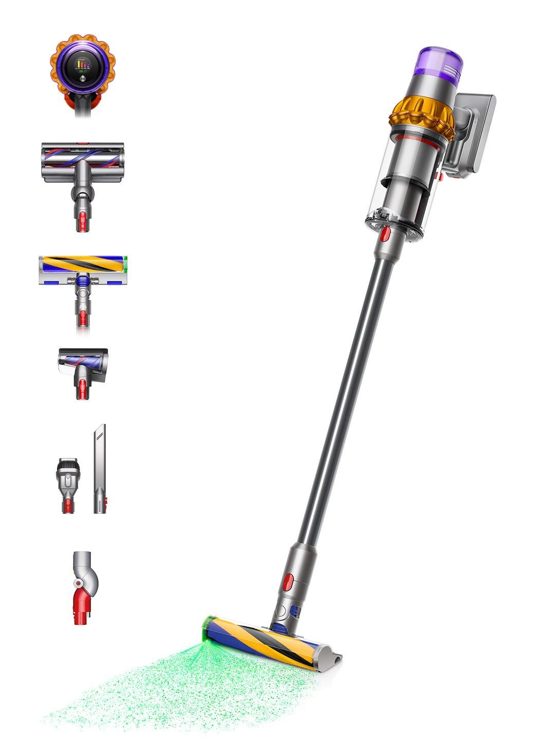 Dyson V15-2024 Cordless Vacuum - 60 Minutes Run Time - Yellow/Nickel thumbnail image