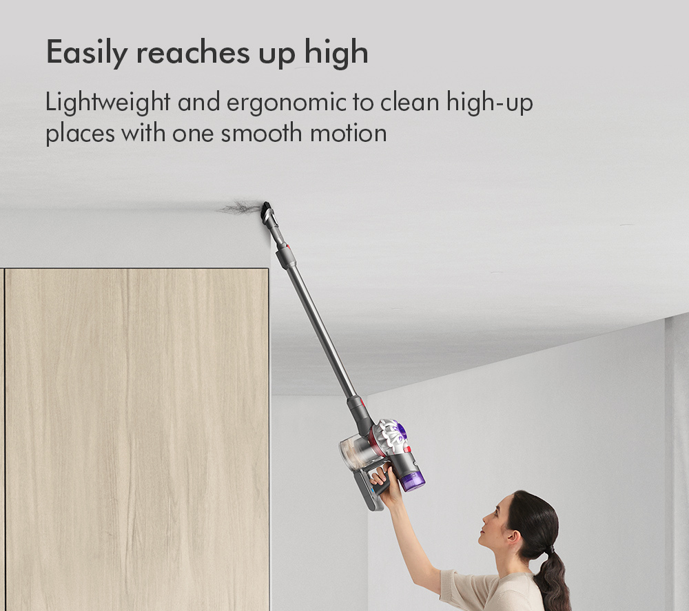 Dyson V8ADVANCED-24 KIT Vacuum Cleaner - Silver/Nickel thumbnail image