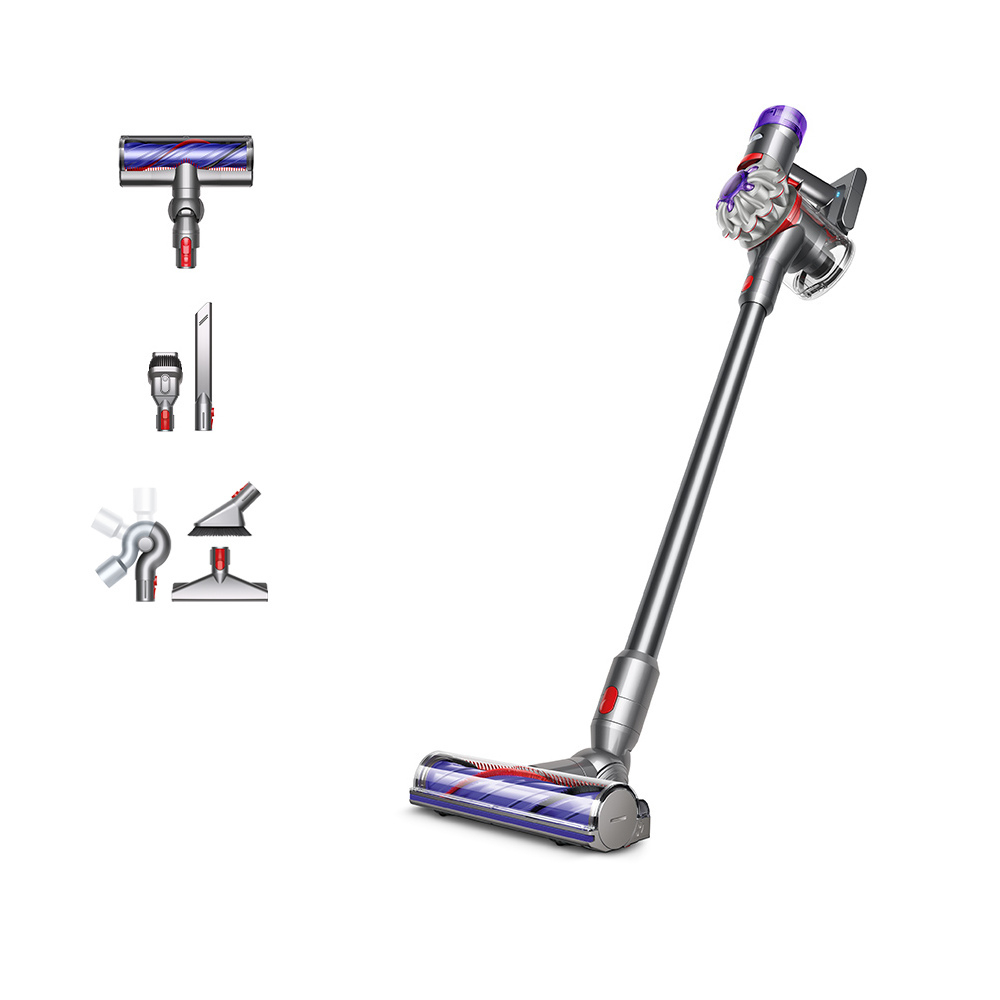 Dyson V8ADVANCED-24 KIT Vacuum Cleaner - Silver/Nickel thumbnail image