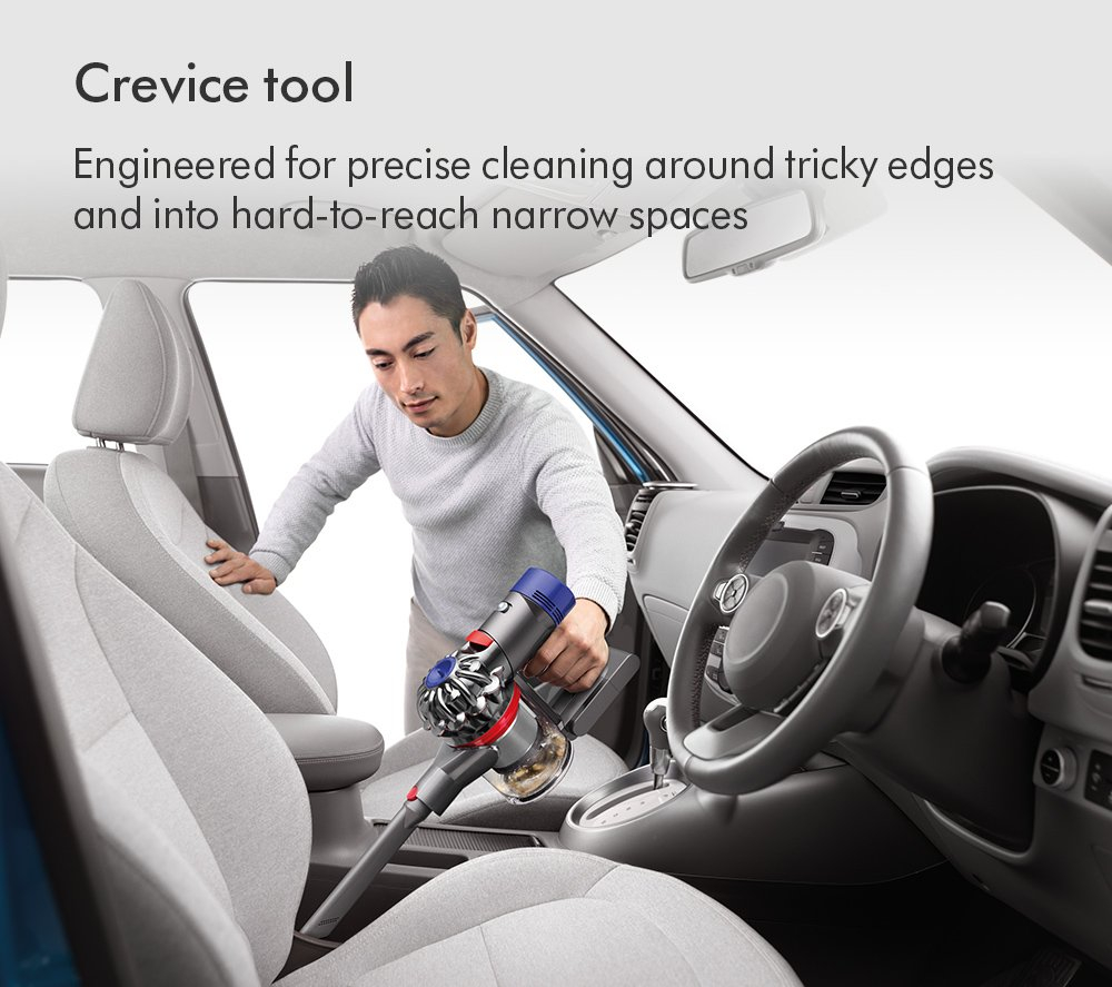 Dyson V8ADVANCED-24 Vacuum Cleaner - Silver/Nickel thumbnail image