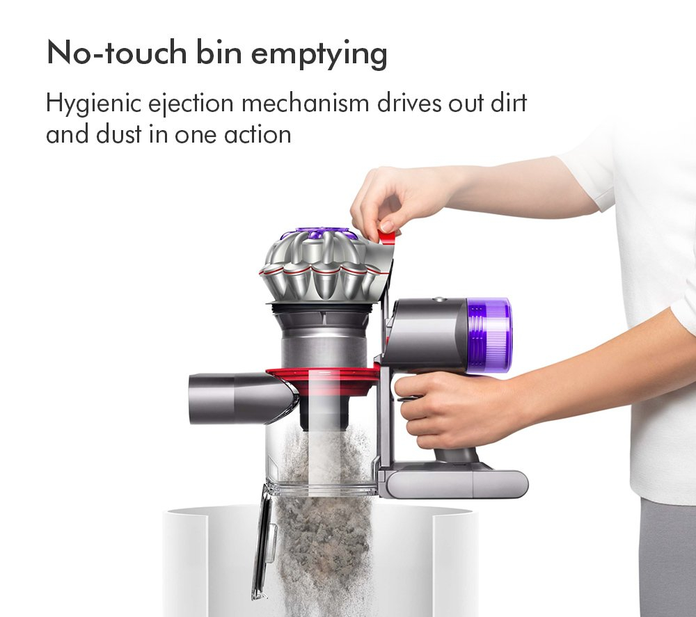 Dyson V8ADVANCED-24 Vacuum Cleaner - Silver/Nickel thumbnail image