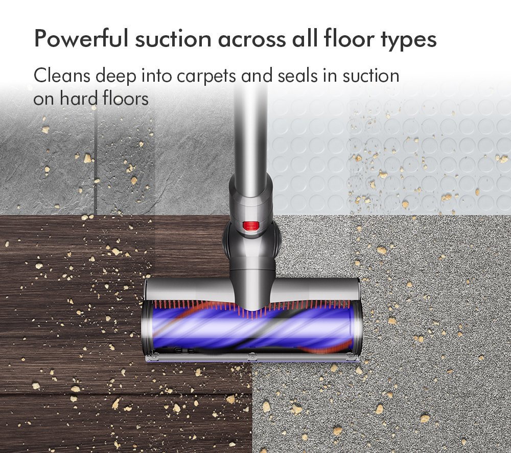 Dyson V8ADVANCED-24 Vacuum Cleaner - Silver/Nickel thumbnail image