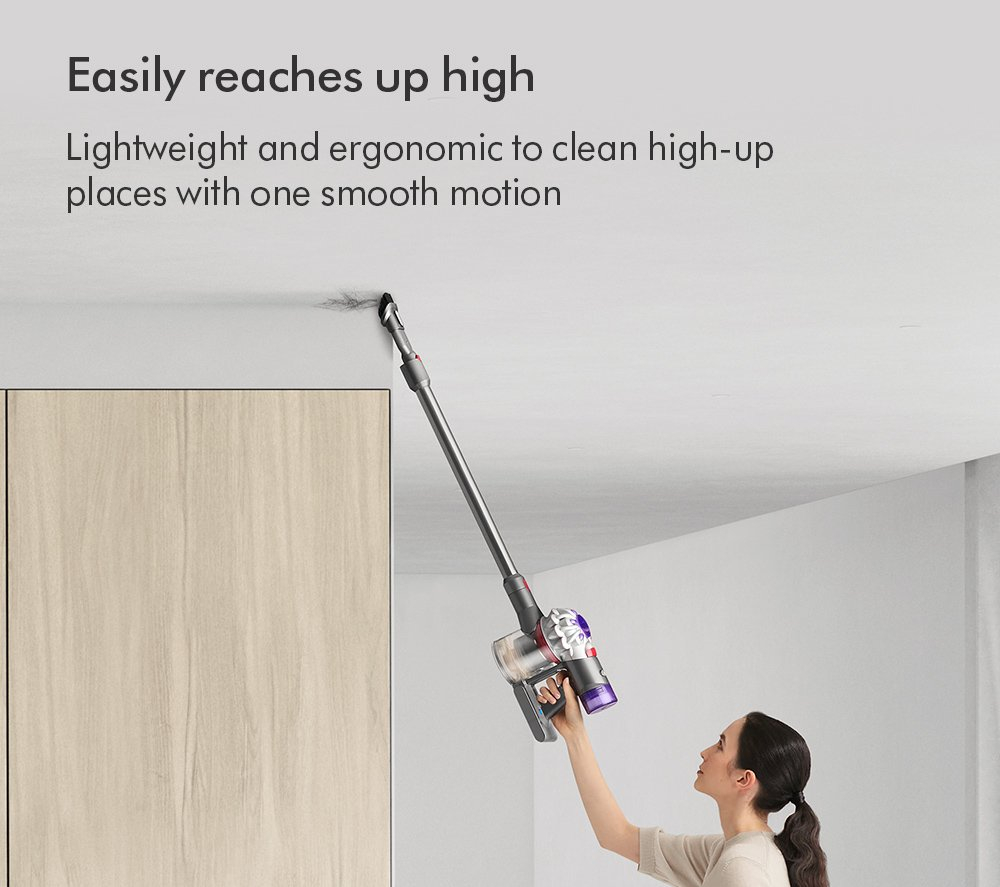 Dyson V8ADVANCED-24 Vacuum Cleaner - Silver/Nickel thumbnail image