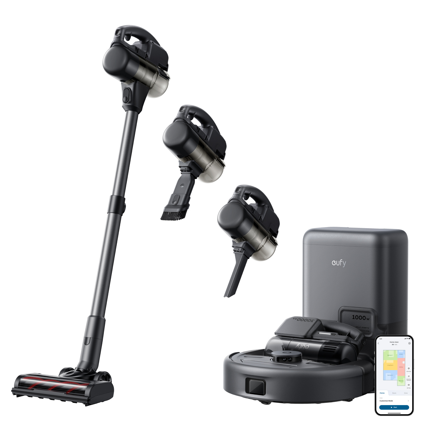 Eufy T2070G10 3-in-1 E20 Robot Vacuum   thumbnail image