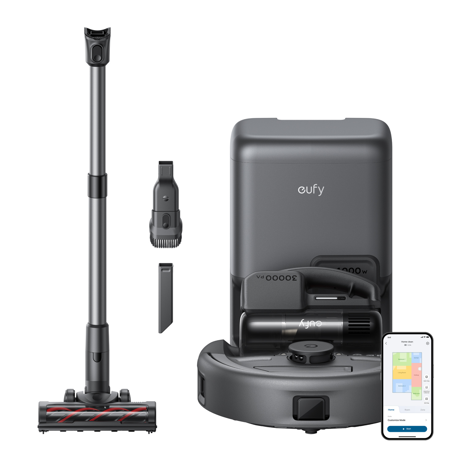 Eufy T2070G10 3-in-1 E20 Robot Vacuum   thumbnail image