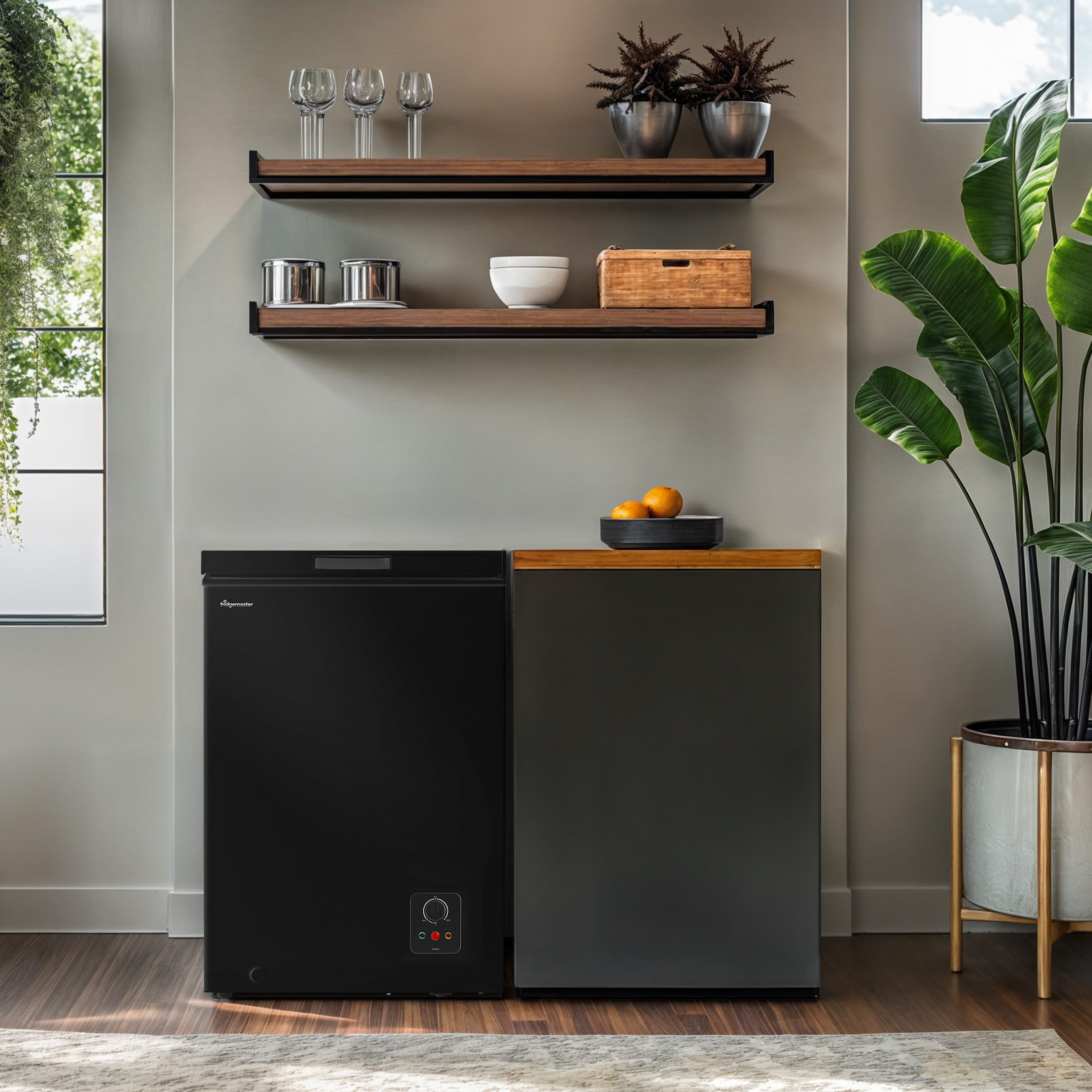 Fridgemaster MCF96EB 95L Freestanding Chest Freezer thumbnail image