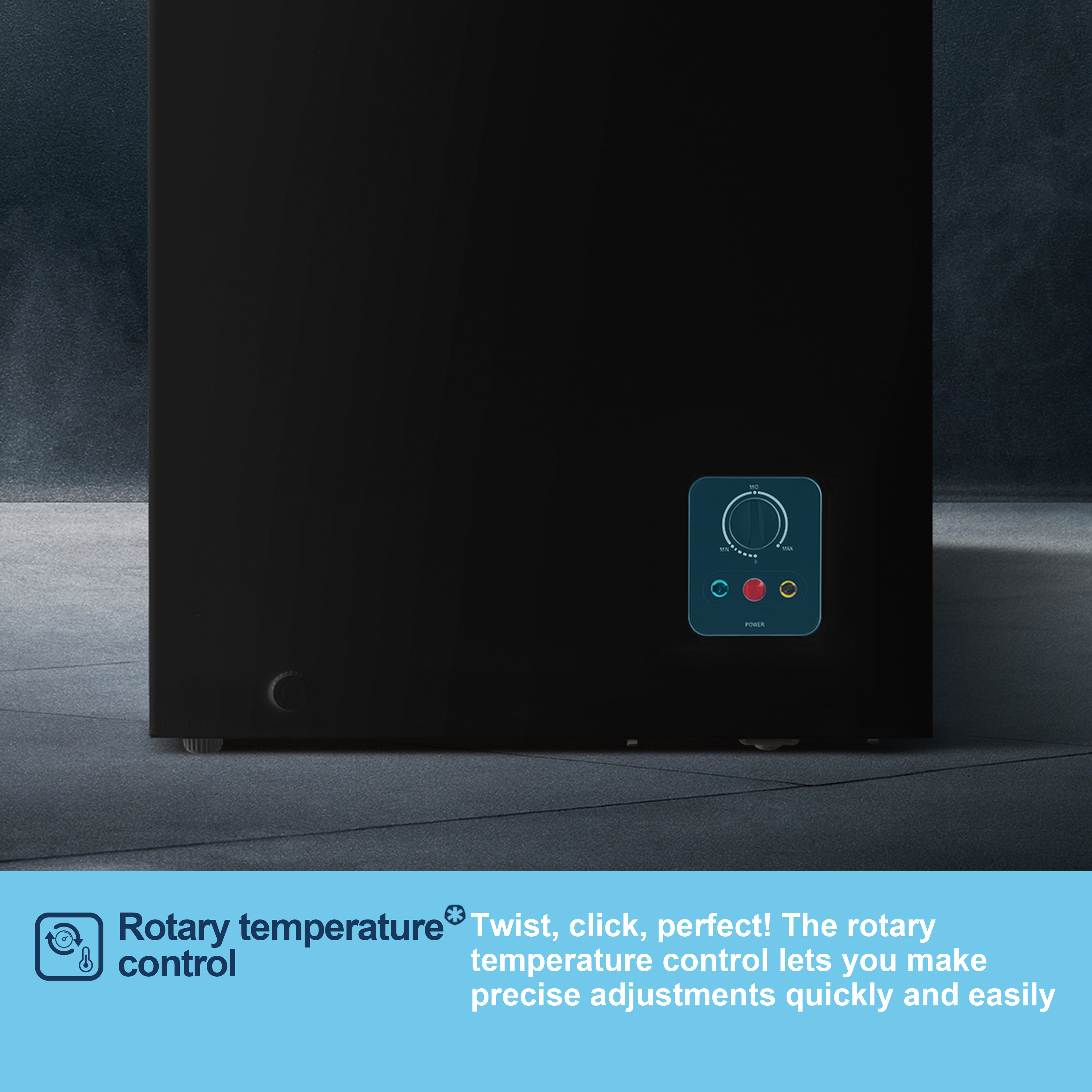 Fridgemaster MCF96EB 95L Freestanding Chest Freezer thumbnail image
