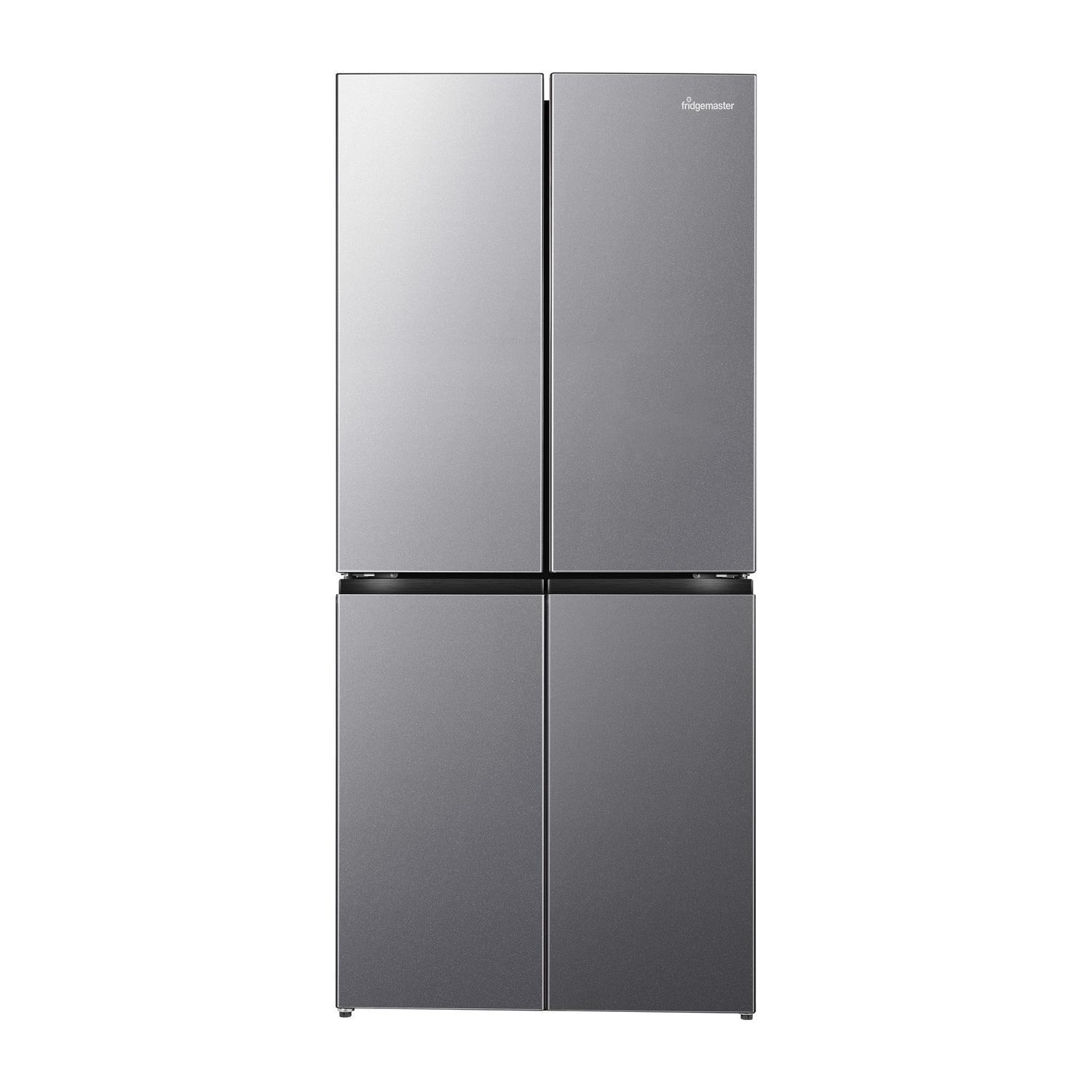 Fridgemaster MQ79395ES 79.4cm 65/35 Total No Frost American Fridge Freezer - Silver thumbnail image