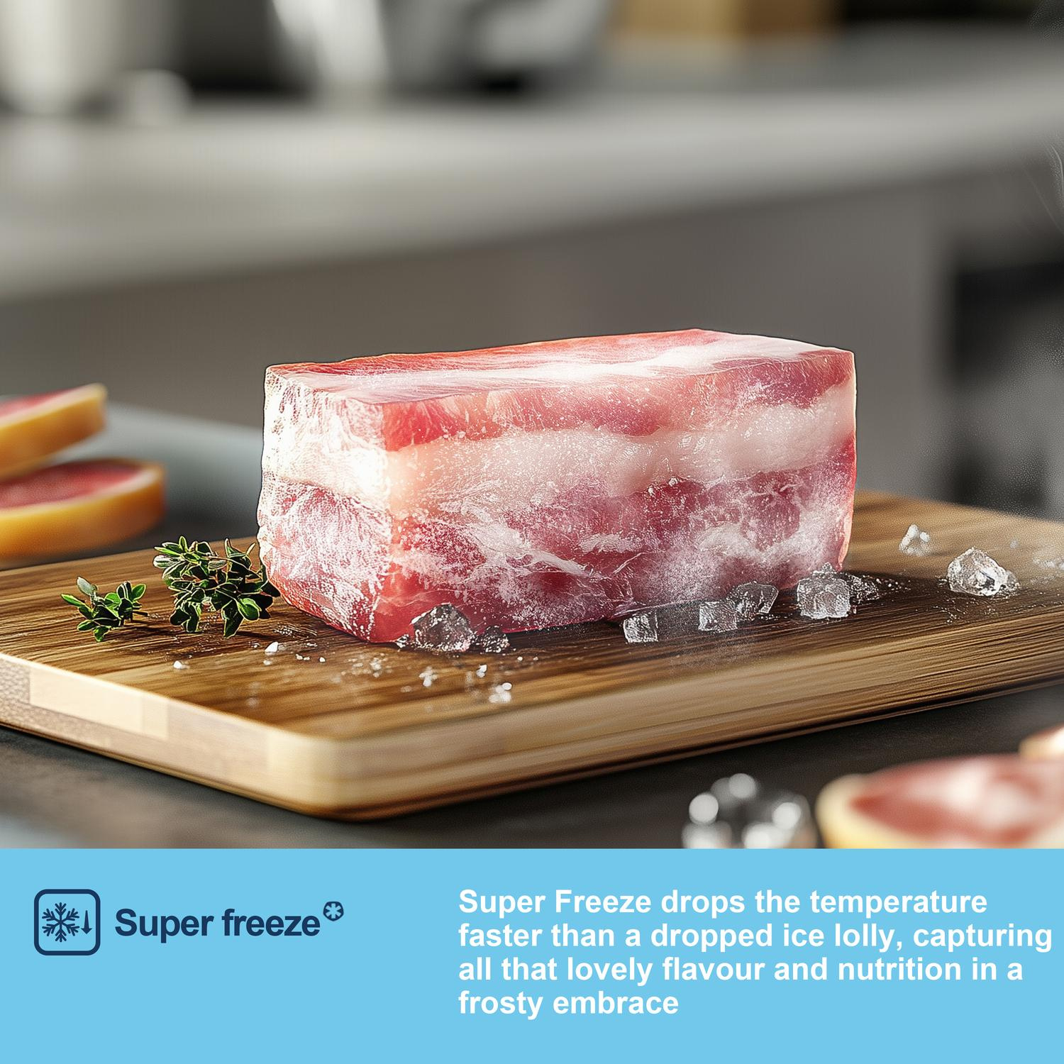 Fridgemaster MS91558DES 91.1cm 60/40 Total No Frost American Fridge Freezer thumbnail image